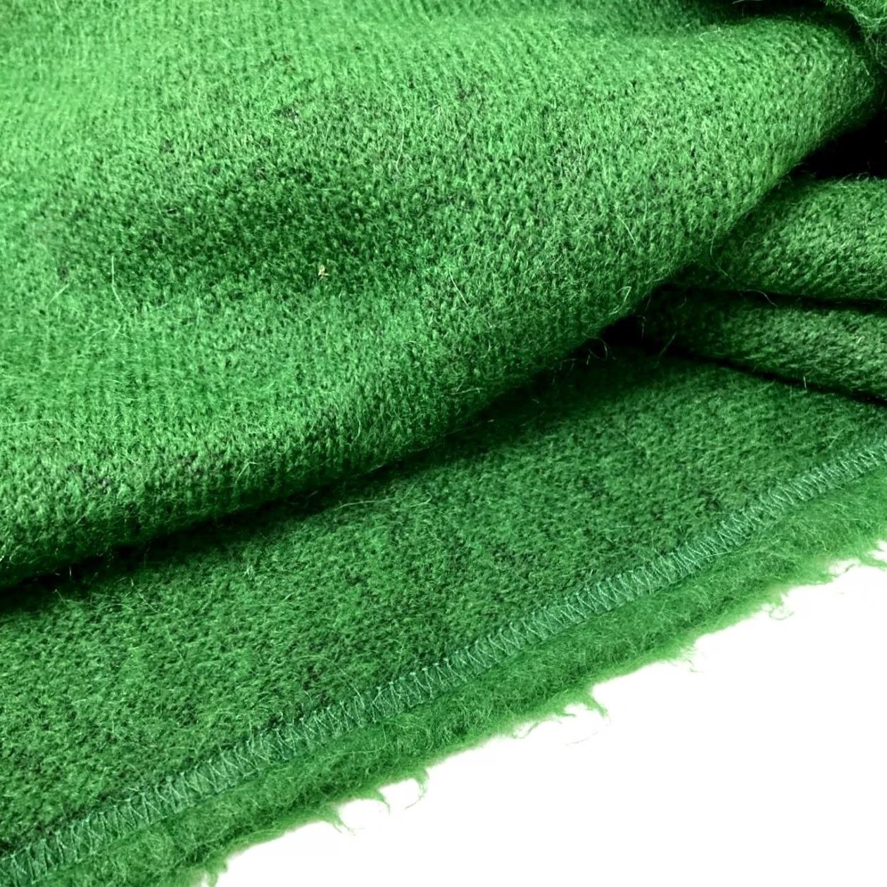 Engineered Garments Engineered Garments Poncho Mohair-blend Green Buttoned Casual Men's Used Size US M / EU 48-50 / 2 - 4 Thumbnail
