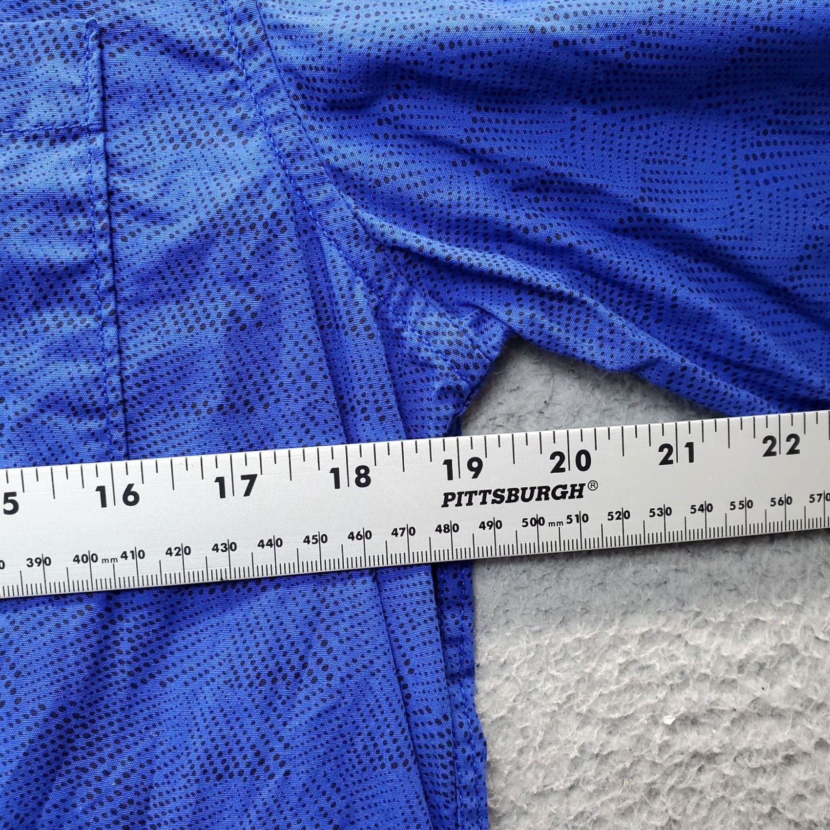 Guess GUESS Shirt Mens M Blue Polka Dot Slim Fit Long Sleeve Button Down Size US M / EU 48-50 / 2 - 4 Thumbnail
