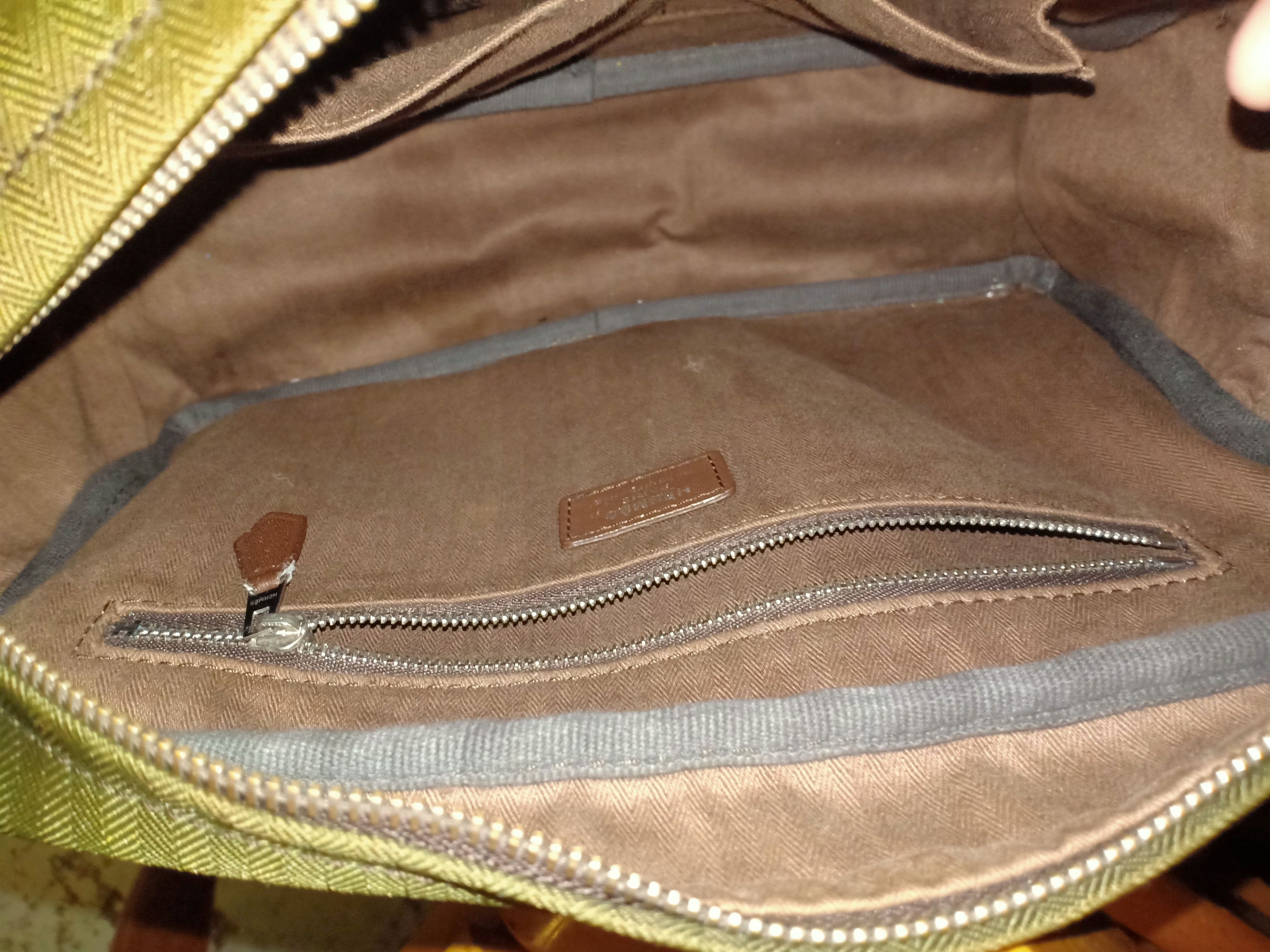 Hermes Original Hermes Steve Limited Edition Nylon Olive Green Size ONE SIZE - 9 Thumbnail