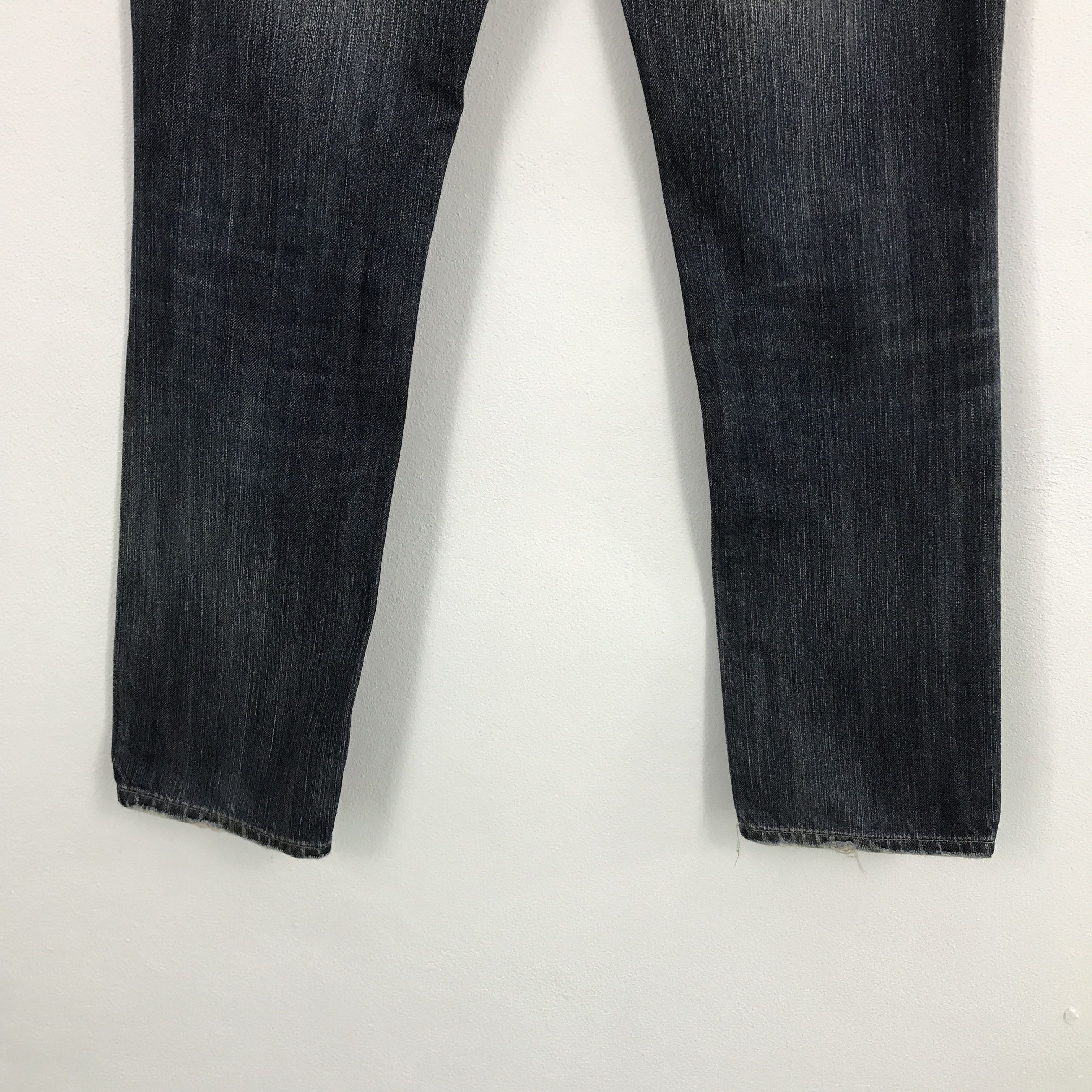 Levi's × Levi's Vintage Clothing Levis 511 Skinny Strauss distressed jean pants Size US 32 / EU 48 - 6 Thumbnail