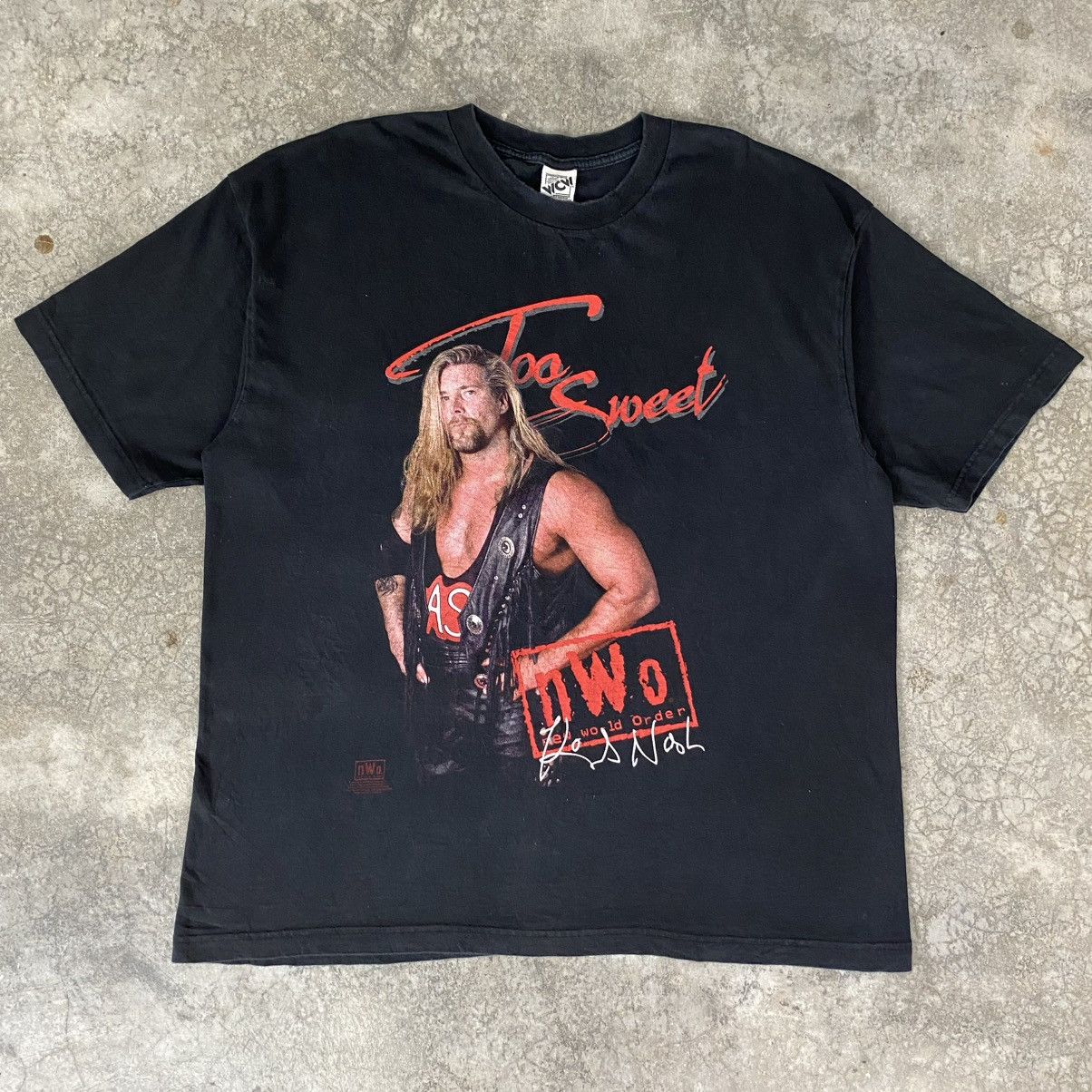Vintage Vintage 1998 Kevin Nash “Too Sweet” WCW nWO Wresting Tee Size US XXL / EU 58 / 5 - 2 Thumbnail