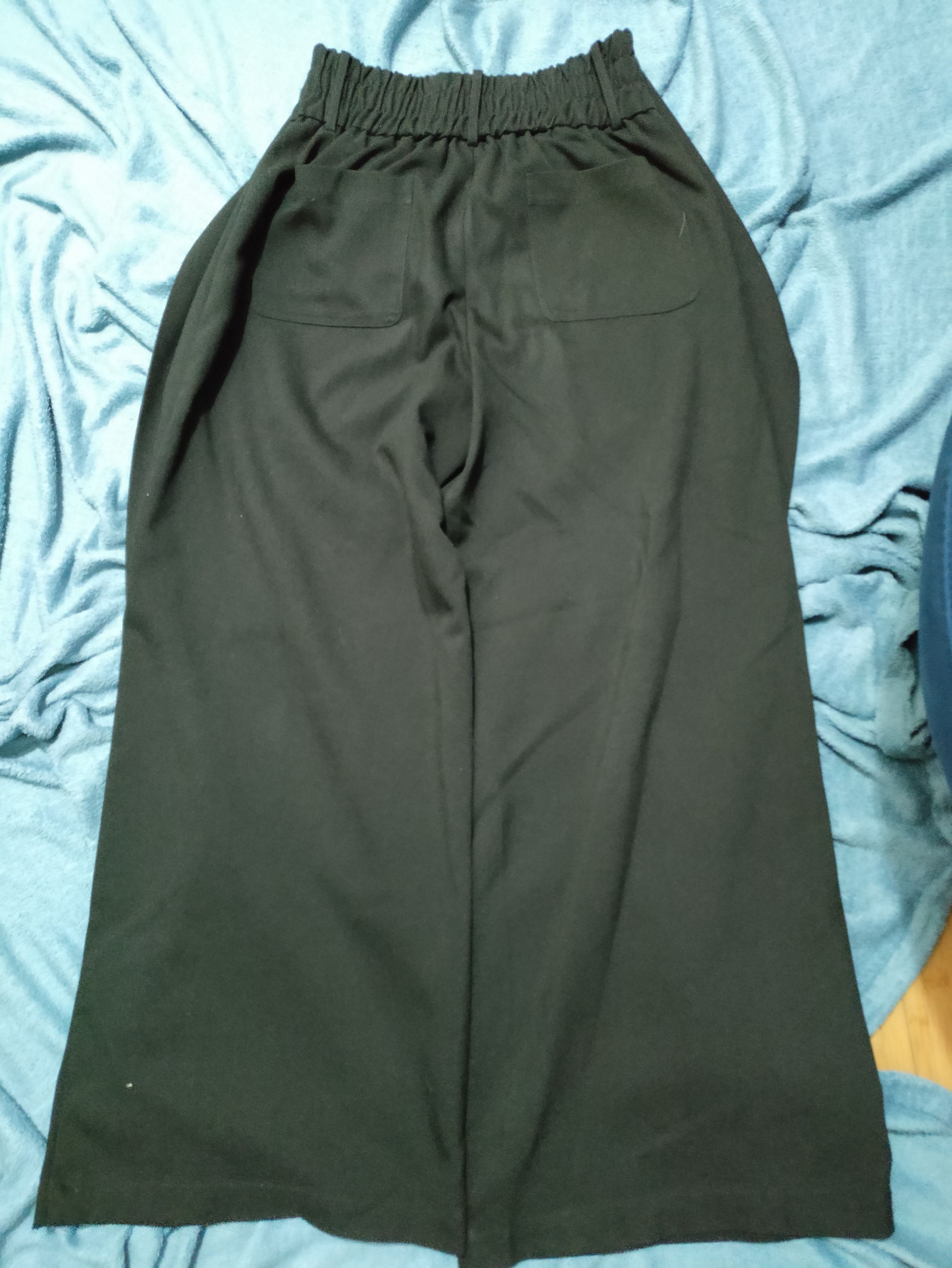 Japanese Brand Argue Culture "Lined Detail Wide Pants" Size US 34 / EU 50 - 3 Thumbnail