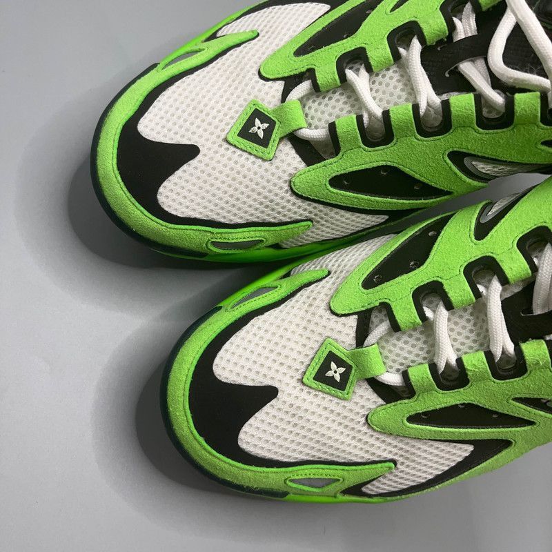 Louis Vuitton Louis Vuitton Runner Tatic Green Fashion Sneakers -2508 Size US 8 / EU 41 - 7 Thumbnail