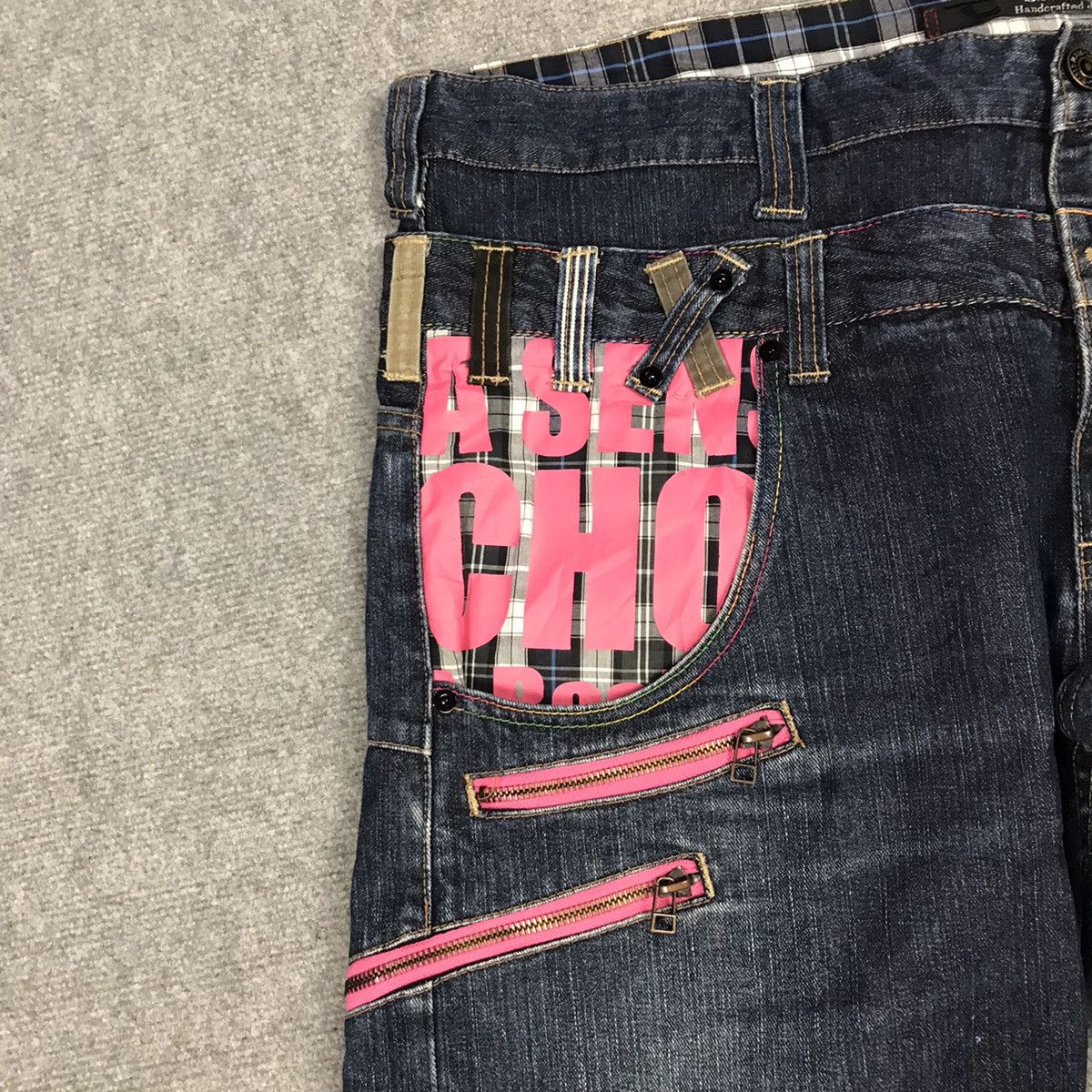 Japanese Brand DENIM DOUBLE WASH HANDCRAFTED JAPAN STYLE SIZE 40 PANTS Size US 40 / EU 56 - 5 Thumbnail