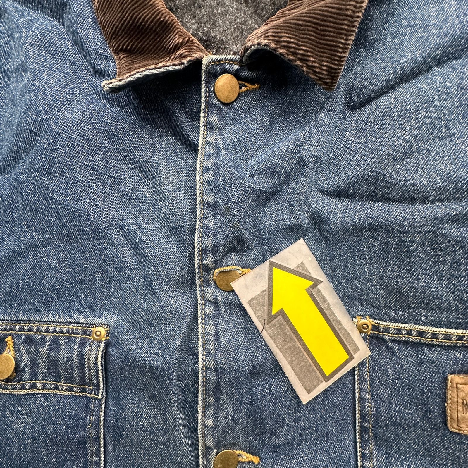 Other VTG BCC Workwear Denim Barn Chore Coat Jean Jacket Men Large Size US L / EU 52-54 / 3 - 7 Thumbnail