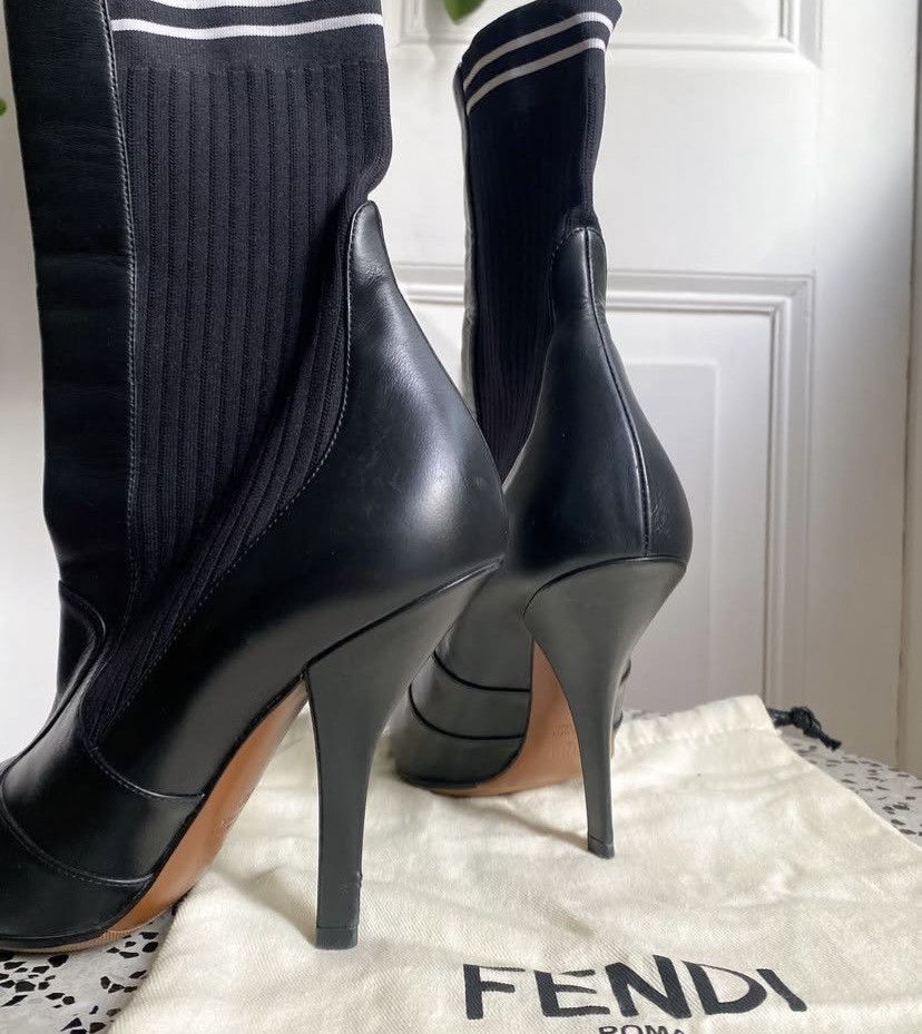 Fendi Fendi sock boots Size US 8 / IT 38 - 3 Thumbnail