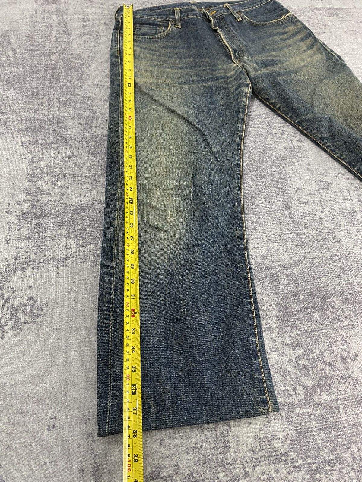 Edwin vintage edwin mud dirty wash sevedge jeans Size US 32 / EU 48 - 14 Thumbnail