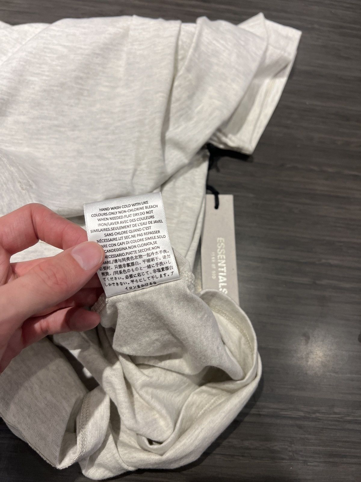 Essentials × Fear of God Fear of God Essentials Core Light Oatmeal Shirt Size US M / EU 48-50 / 2 - 6 Thumbnail