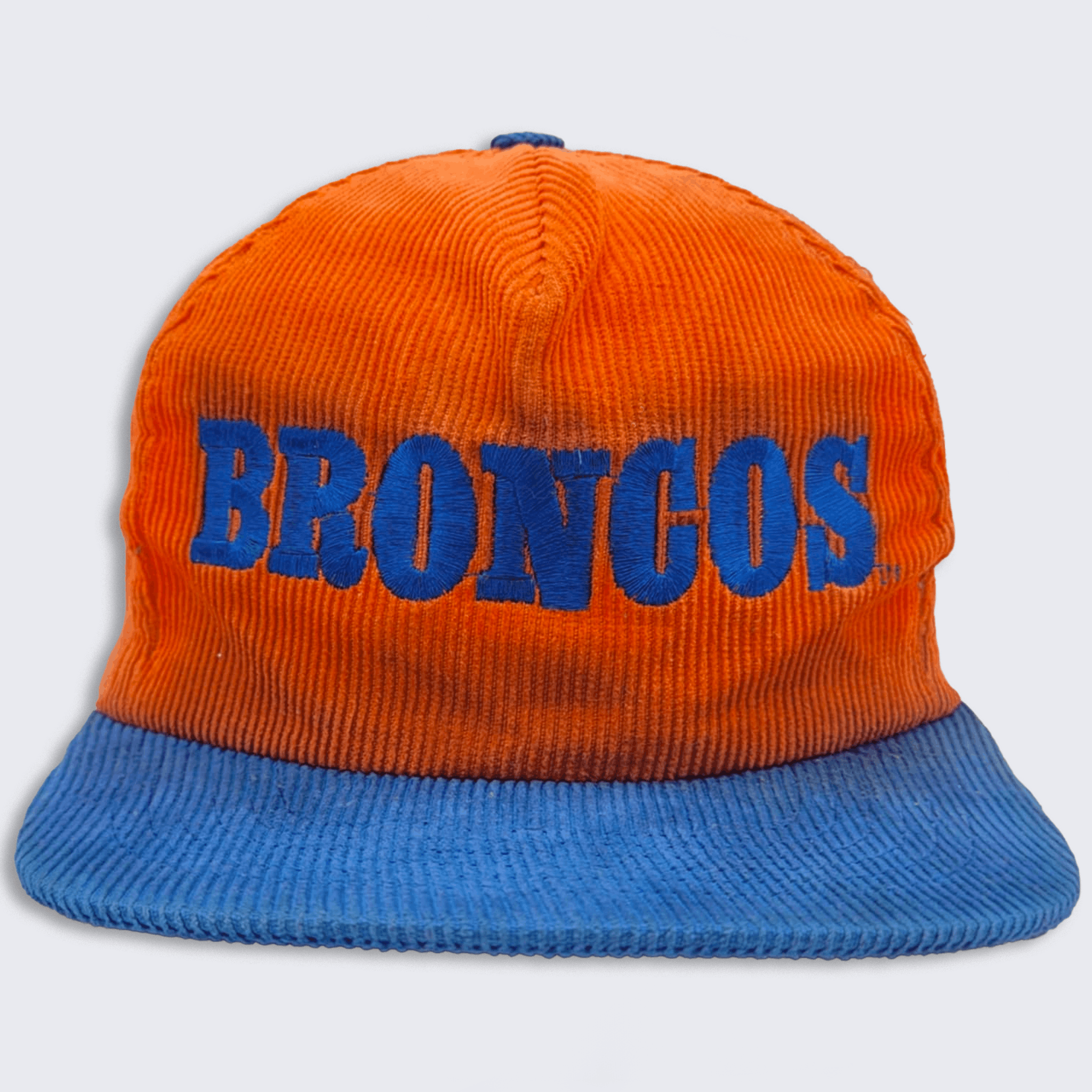 Vintage Denver Broncos buy Corduroy Snapback - orange