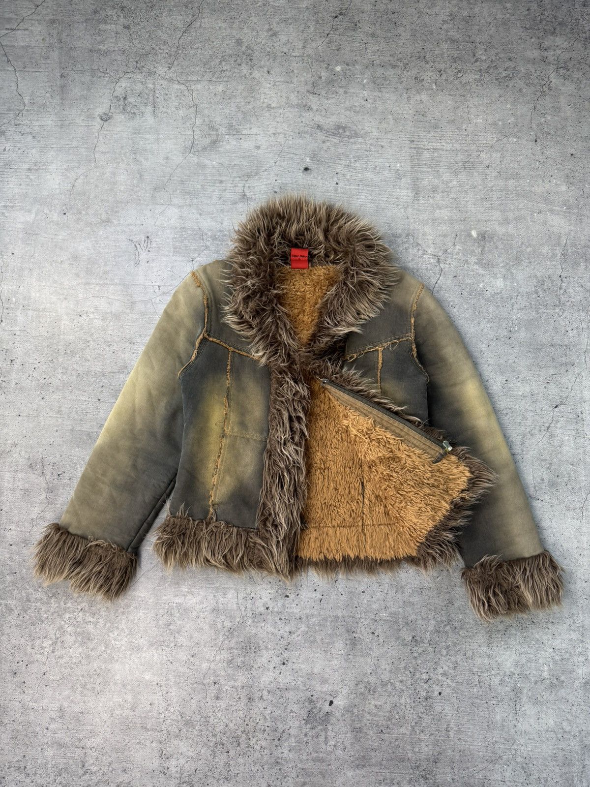 If Six Was Nine Japan fur faux jeans jacket IfSixWasNine LGB style VTG Size L / US 10 / IT 46 - 1 Thumbnail