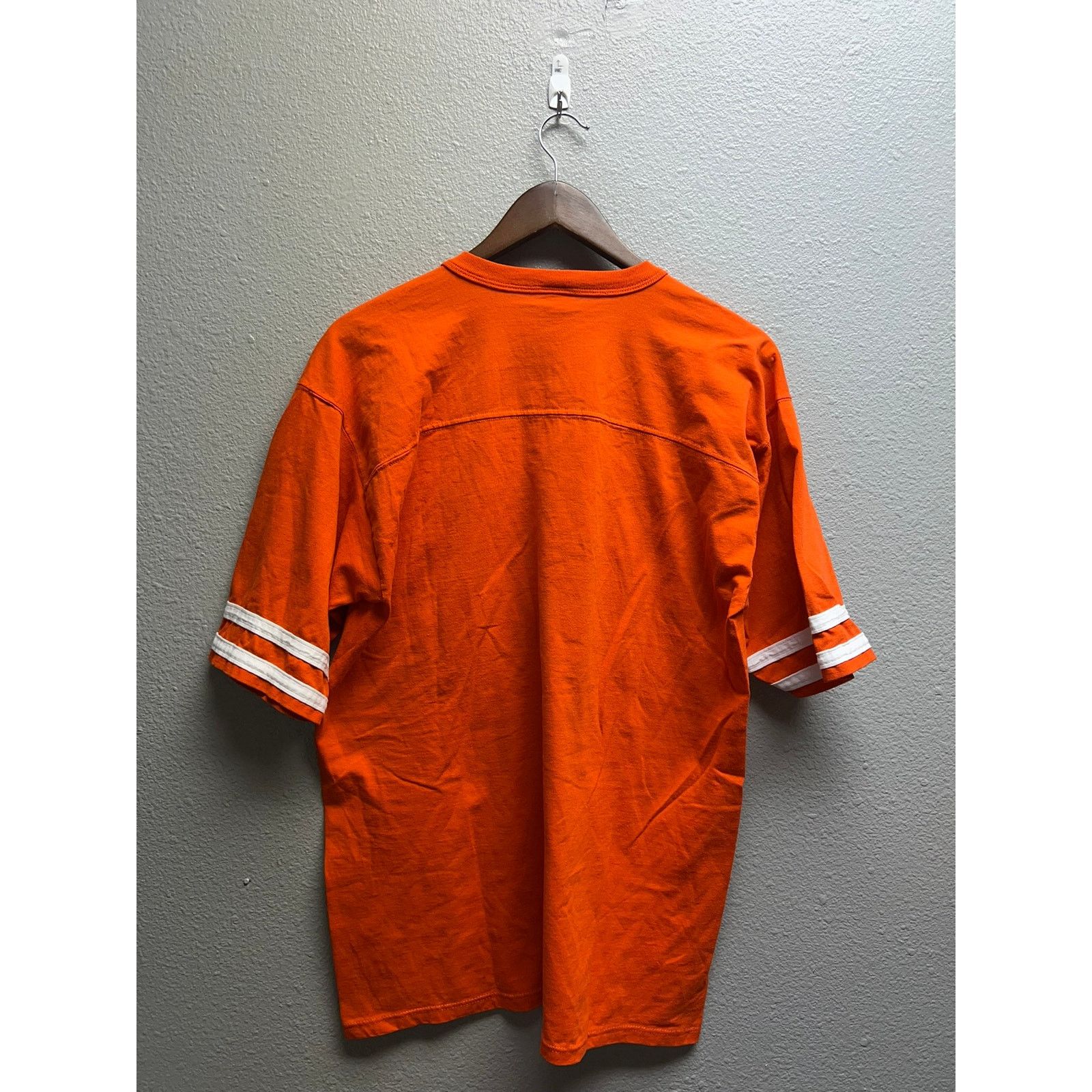 Russell Athletic Vintage Russell Athletic Blank Shirt Orange Jerzees Tee 90s Size US L / EU 52-54 / 3 - 8 Thumbnail