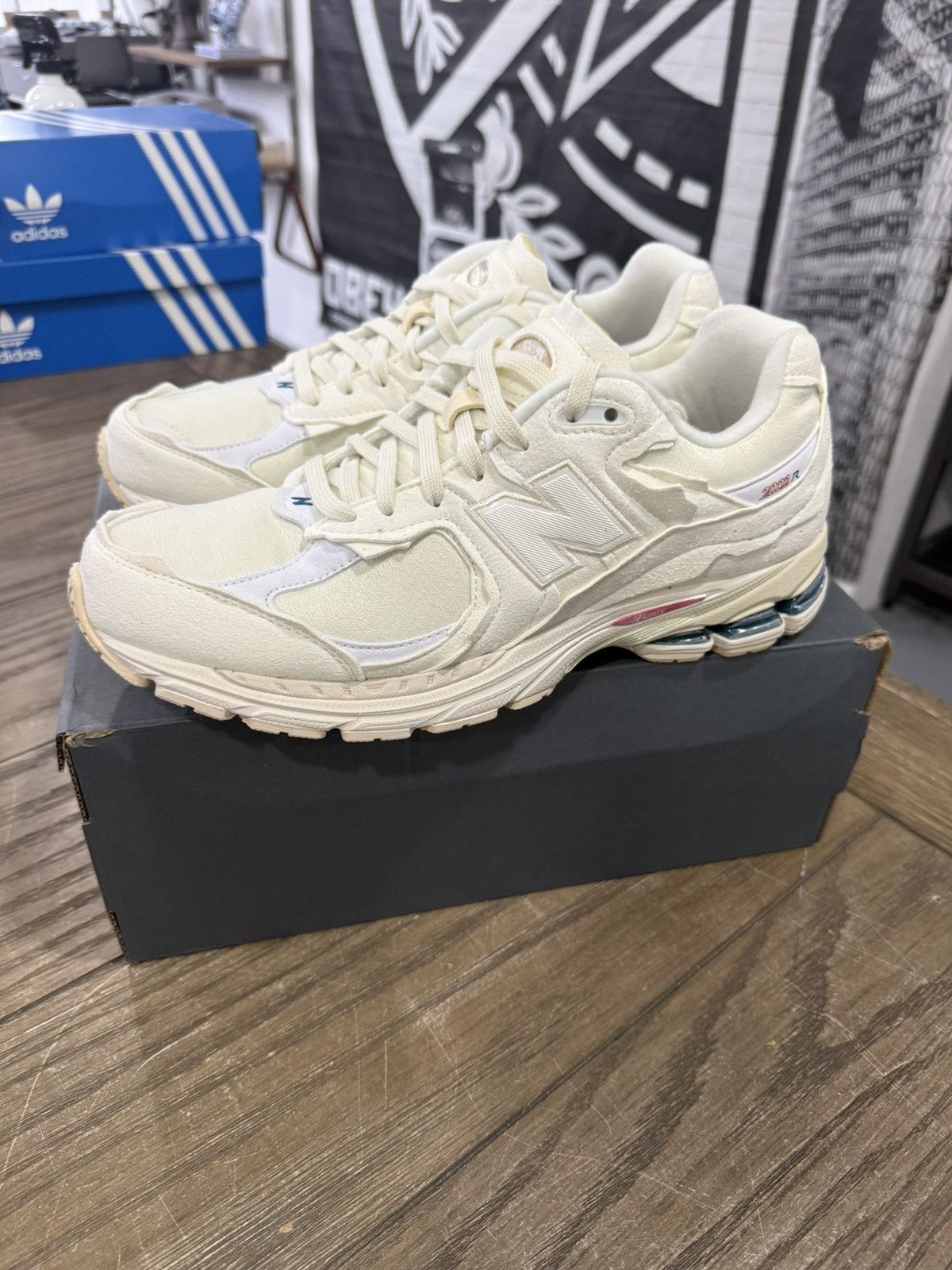 New Balance ⚡️ New Balance 2002R Protection Pack Sea Salt Size 10.5 ⚡️ Size US 10.5 / EU 43-44 - 3 Thumbnail