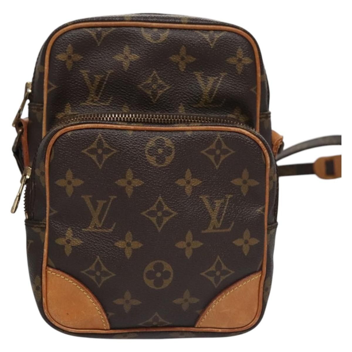 Louis Vuitton Amazon Brown Canvas Shoulder Bag (Pre-Owned) Size ONE SIZE - 1 Thumbnail