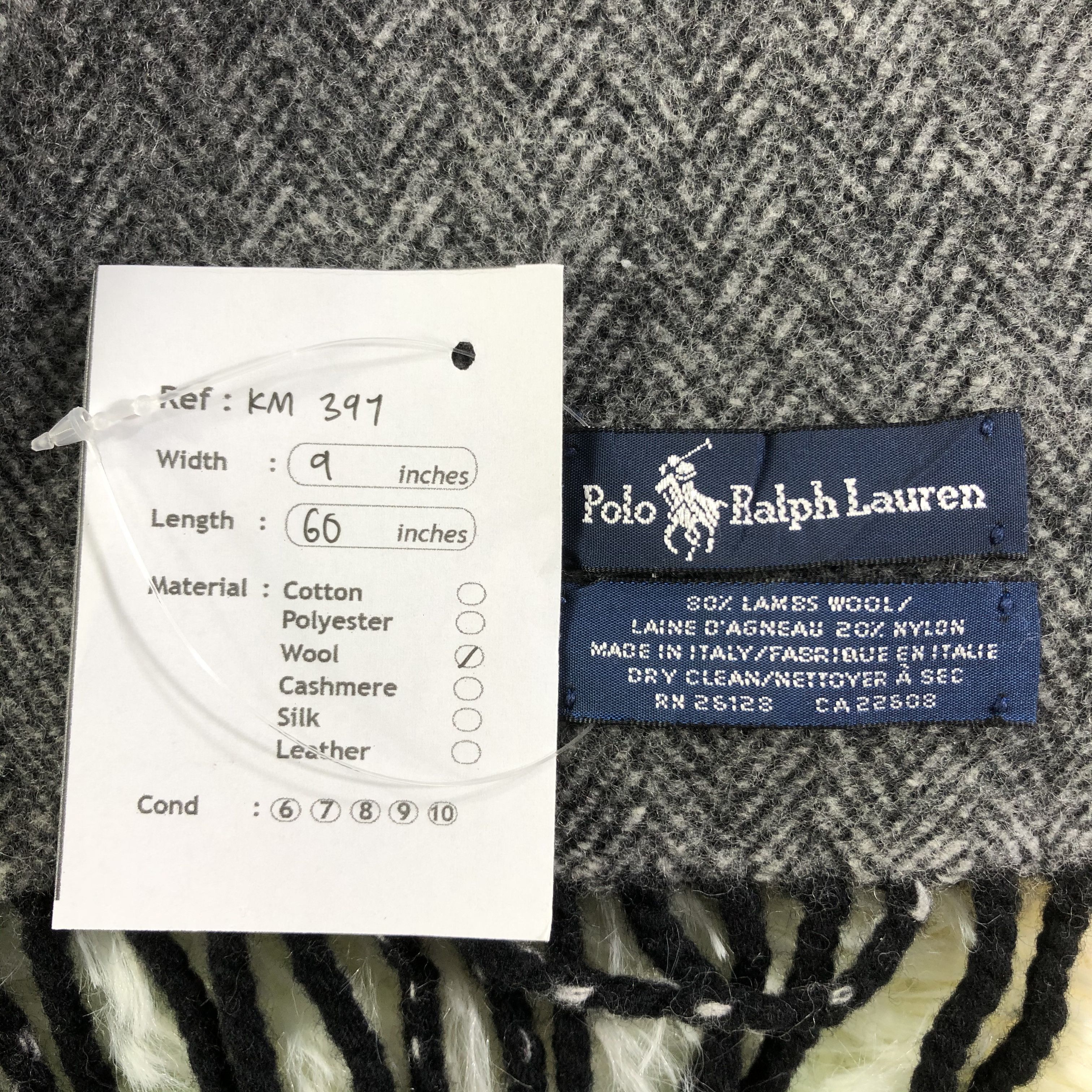 Polo Ralph Lauren × Vintage Polo Ralph Lauren Scarf / Muffler / Neckwear - KM397 Size ONE SIZE - 5 Thumbnail