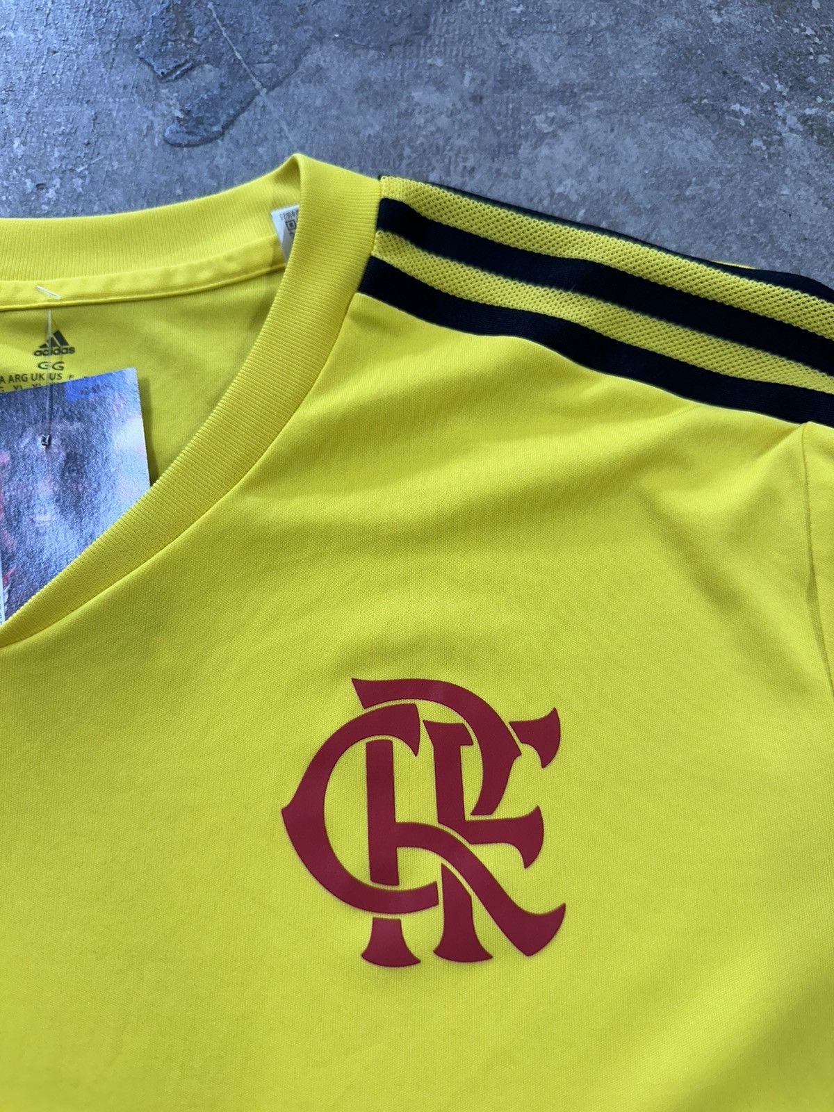 Adidas Adidas 2022 Flamengo Soccer Jersey Practice 2nd Kit Maglia Size US XL / EU 56 / 4 - 7 Thumbnail