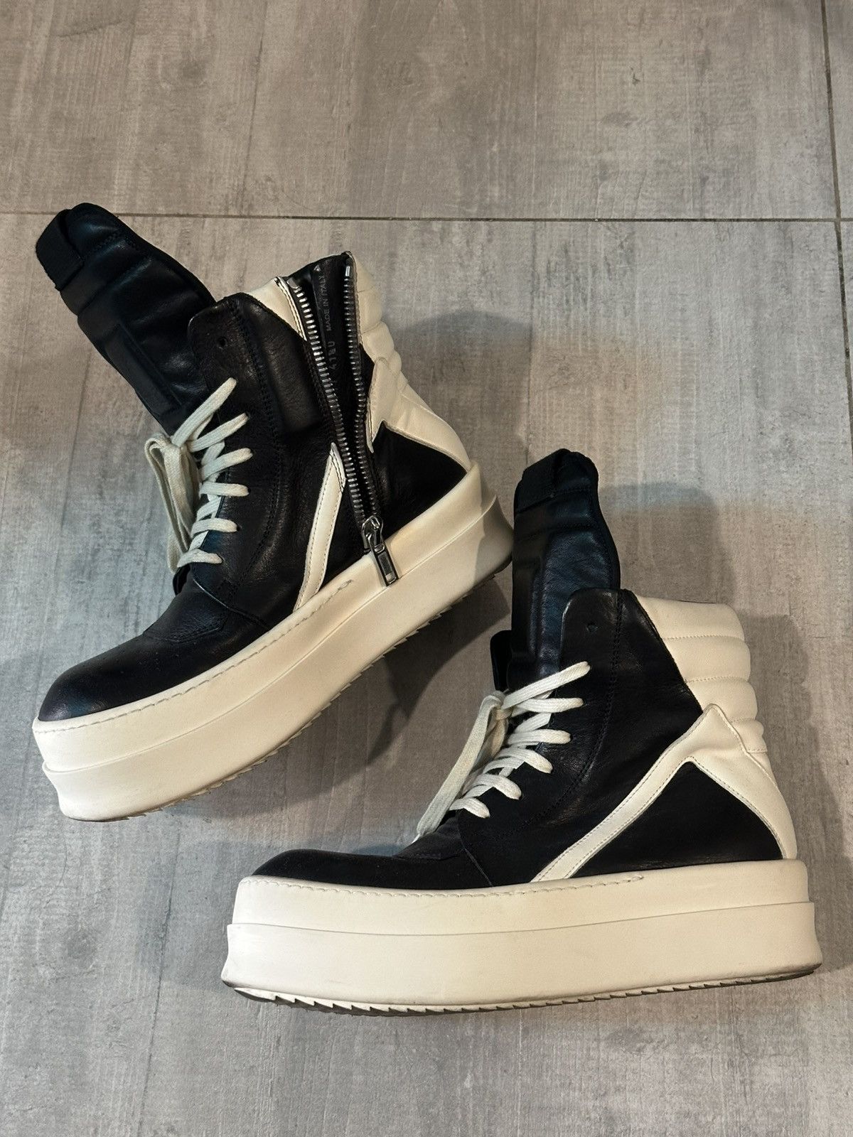 RICK OWENS MEGA BUMPER GEOBASKET 41