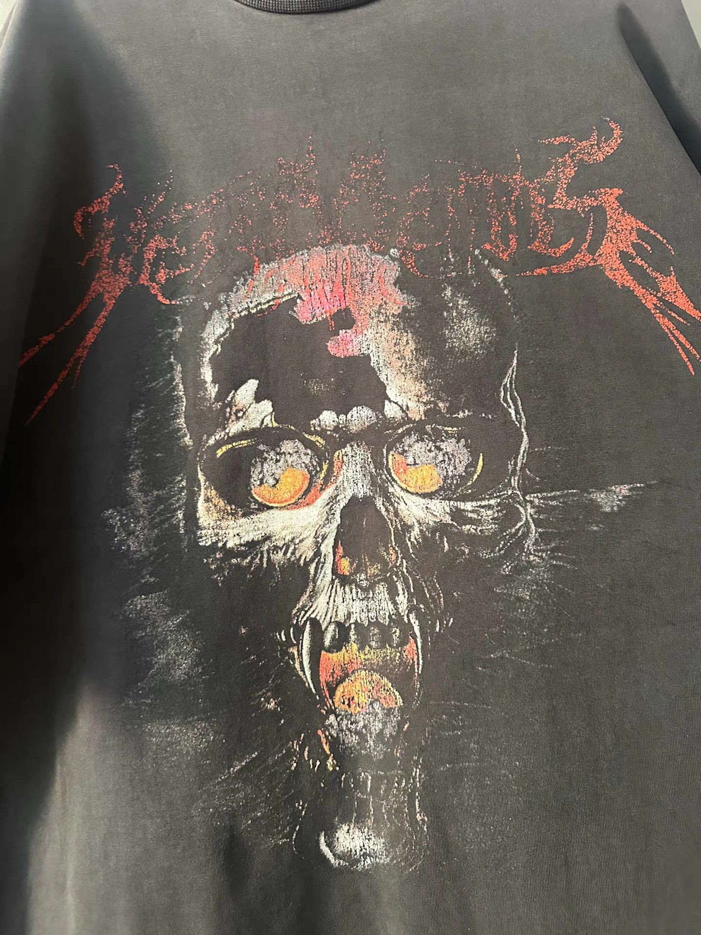 Vetements Vetements 18ss Front Ghost Face T-shirt Size US XS / EU 42 / 0 - 3 Thumbnail