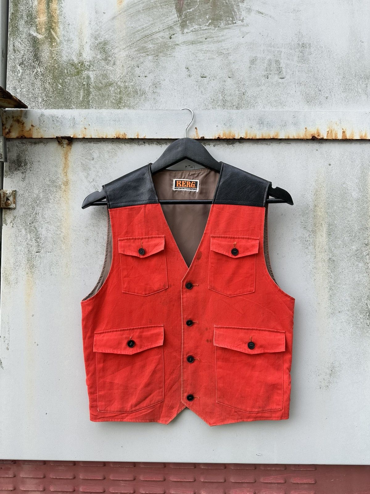 Mizuno 👹Vintage Berg by Mizuno Tactical Vests Size US S / EU 44-46 / 1 - 1 Thumbnail