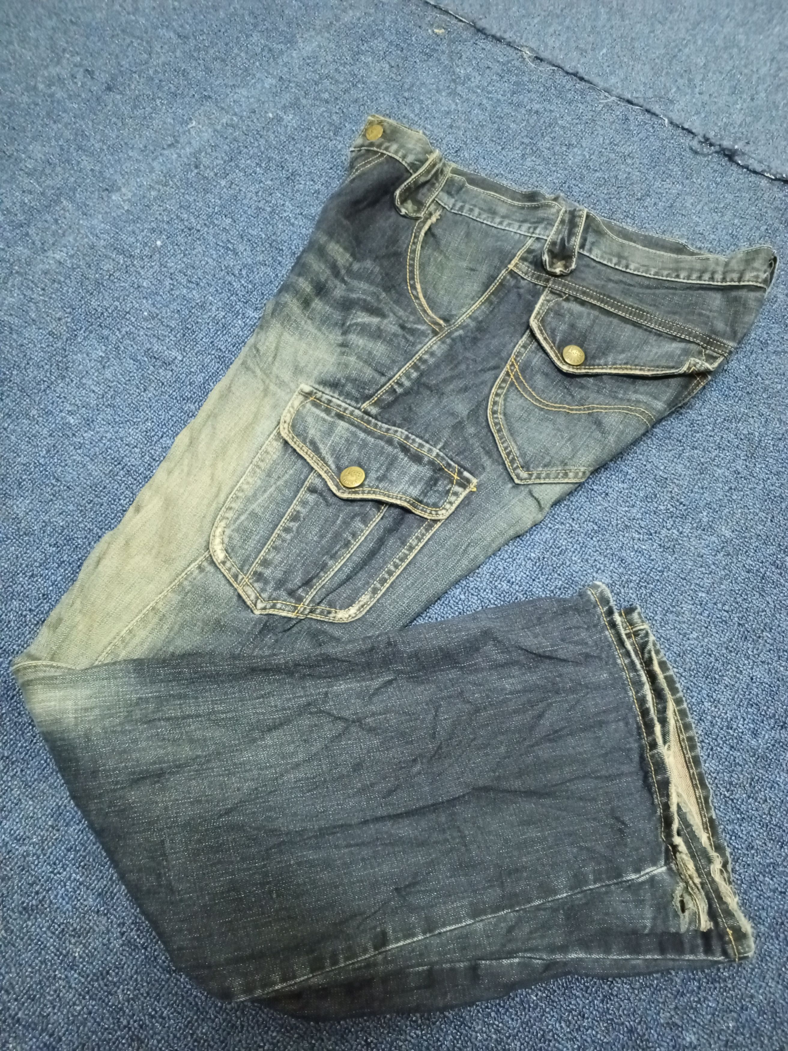 Lee × Vintage LEE RIDERS RARE CARGO POCKET Size US 33 - 4 Thumbnail