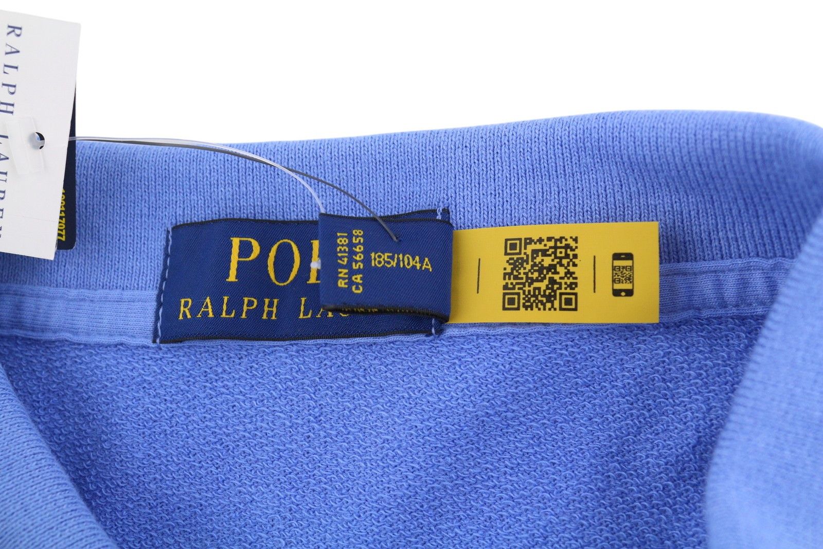 Polo Ralph Lauren XL Blue Short Sleeve Polo Neck Stretch T-Shirt 84534 Size US XL / EU 56 / 4 - 6 Thumbnail