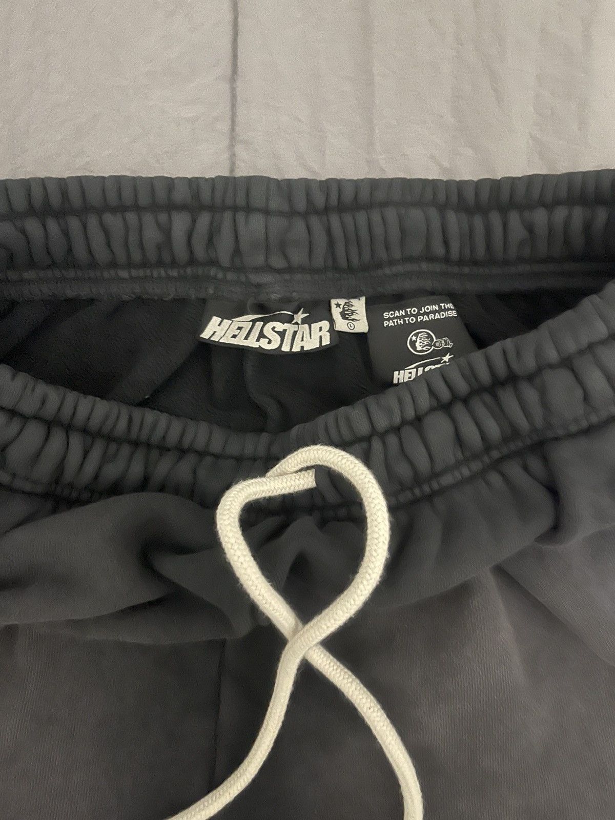 HELLSTAR Hellstar Shorts Brand nee blue flames Size US 34 / EU 50 - 2 Thumbnail