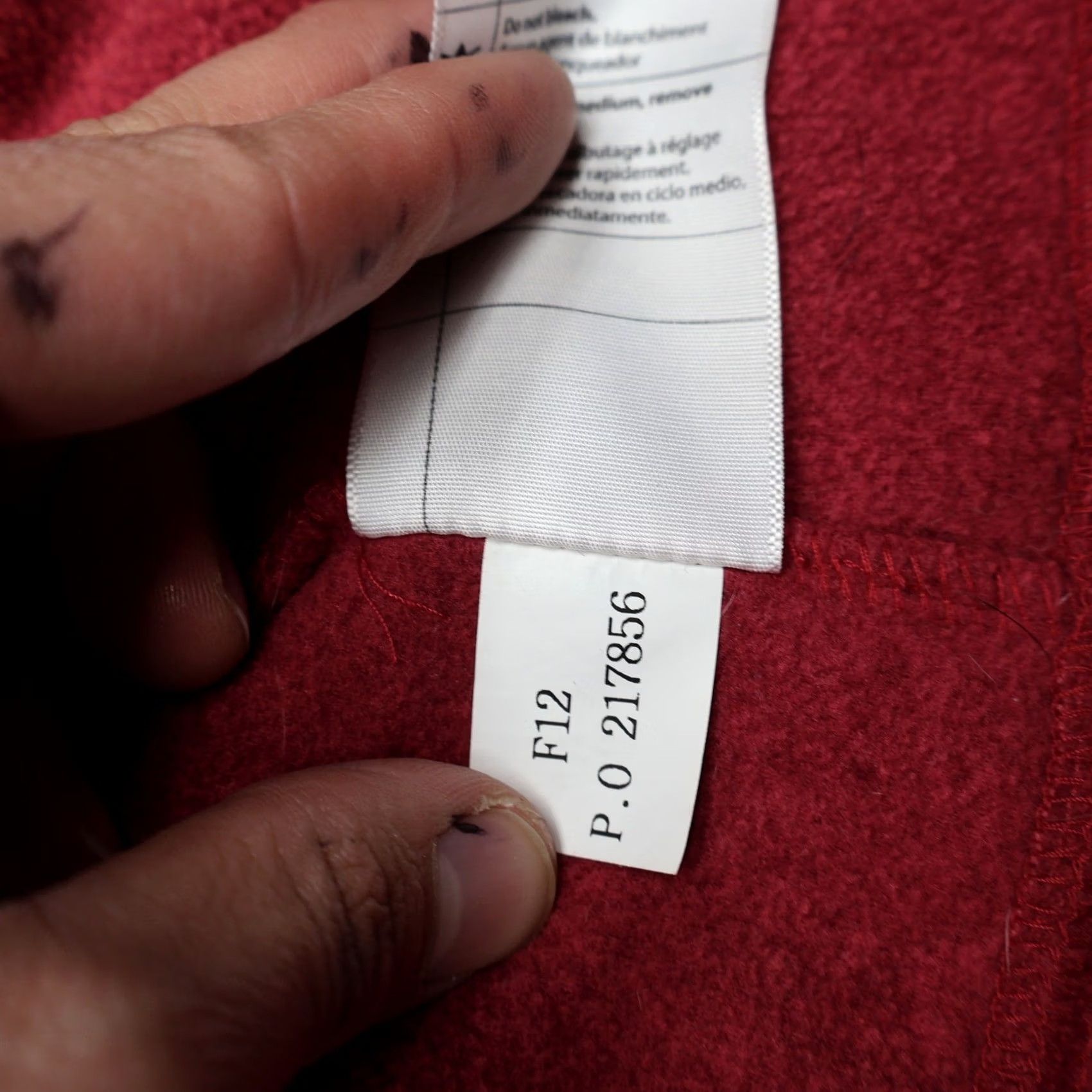 Carhartt VINTAGE Carhartt Vest Women XS Red Embroidered Logo Fleece Zipper Pocket Mid-Length Sleeveless Casual Workwear Size XS / US 0-2 / IT 36-38 - 7 Thumbnail