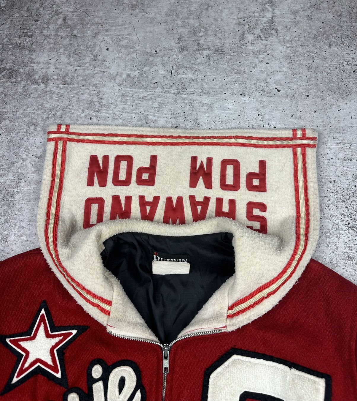 Vintage 80s Butwin Vintage Jessie Varsity Wool Jacket Size US L / EU 52-54 / 3 - 6 Thumbnail