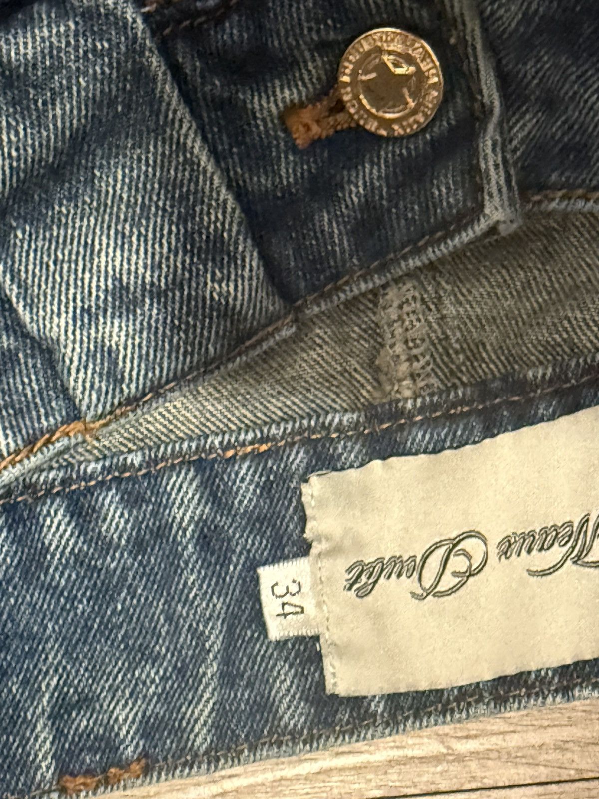 Other Neaux Doubt acid wash ripped denim Size US 34 / EU 50 - 7 Thumbnail