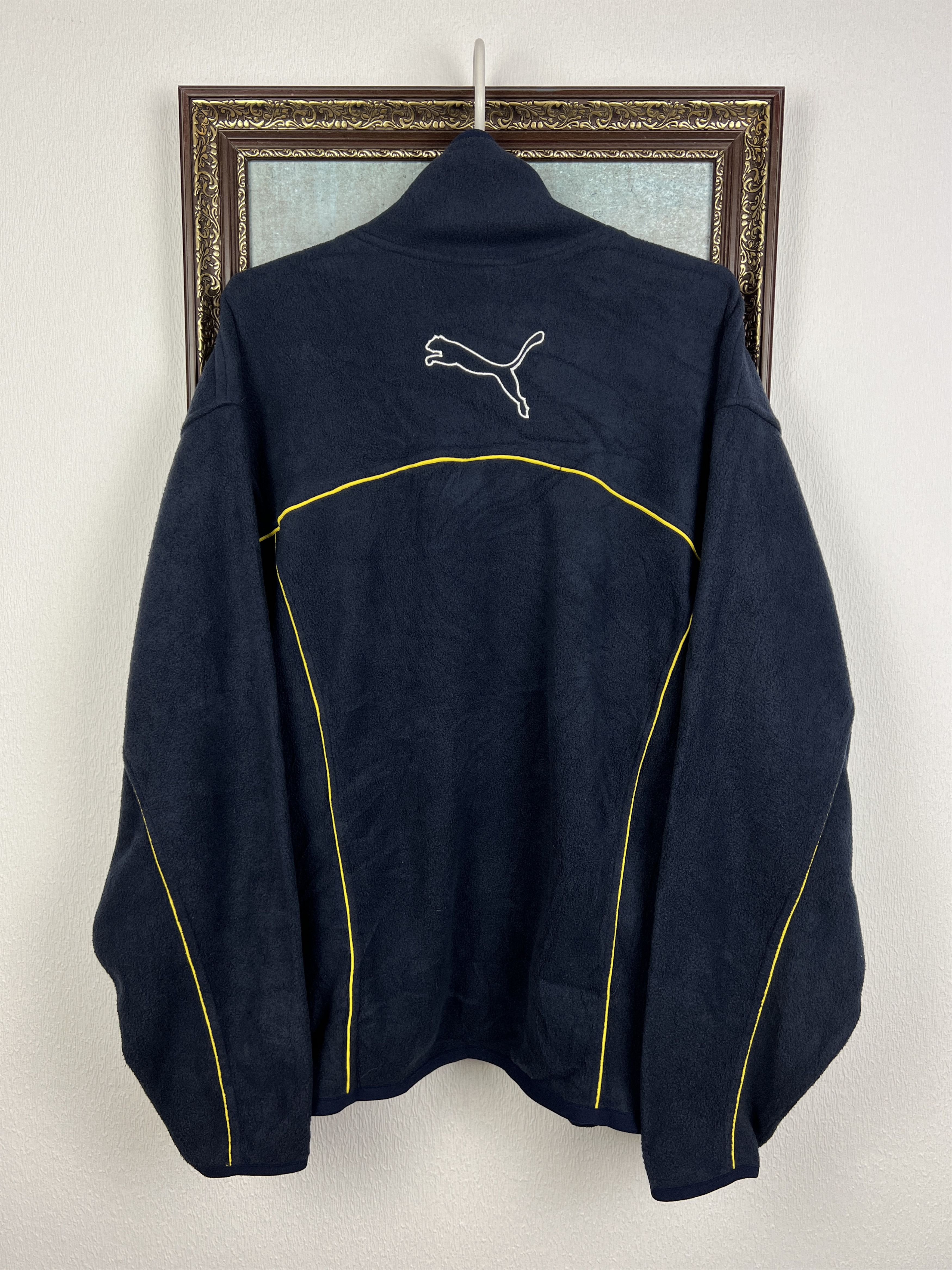 Puma Vintage Derby County Football Fleece Jacket Soccer Track Top Size US M / EU 48-50 / 2 - 8 Thumbnail