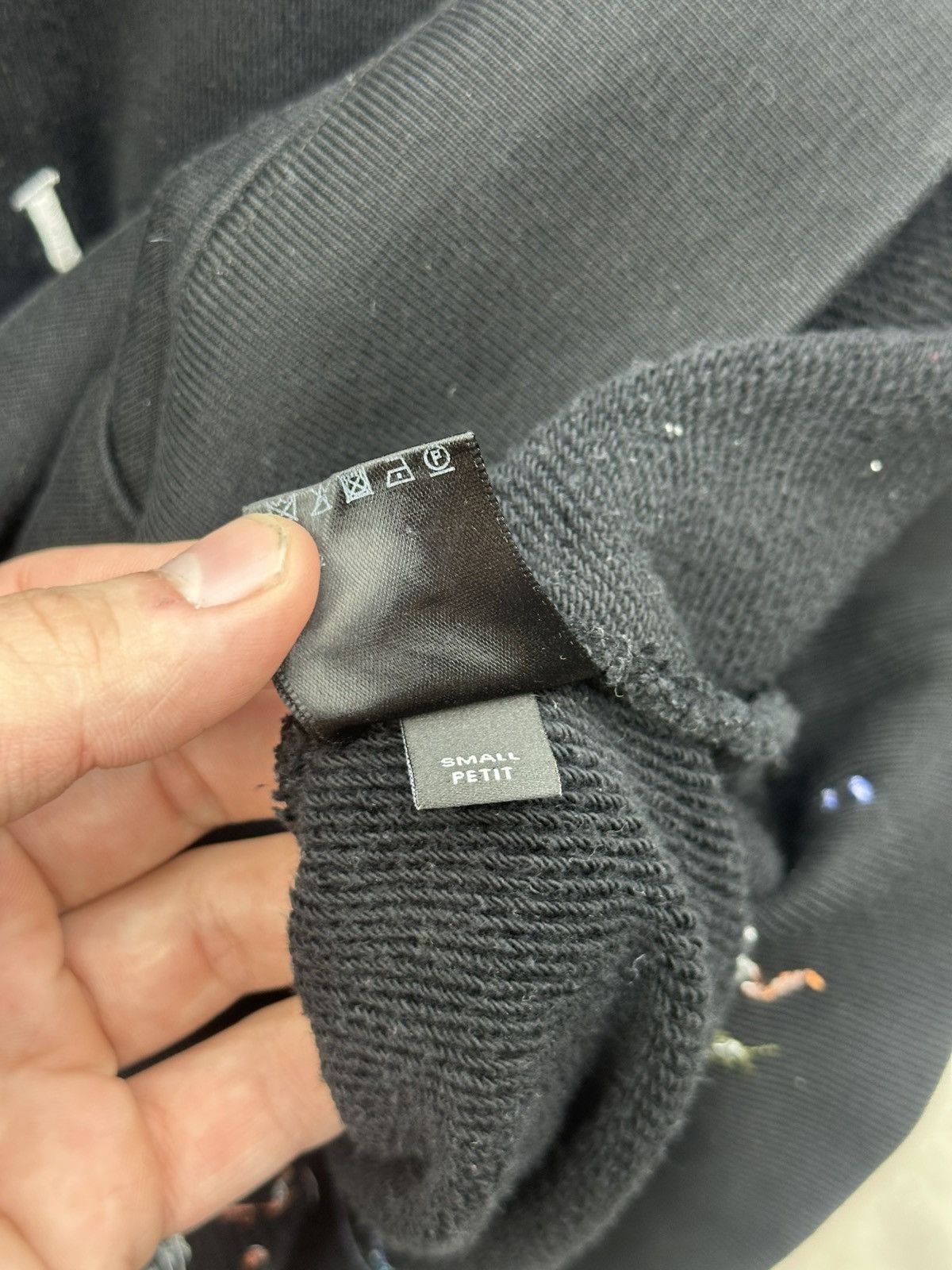 Amiri Amiri Paint Drip Logo Hoodie Size US S / EU 44-46 / 1 - 9 Thumbnail