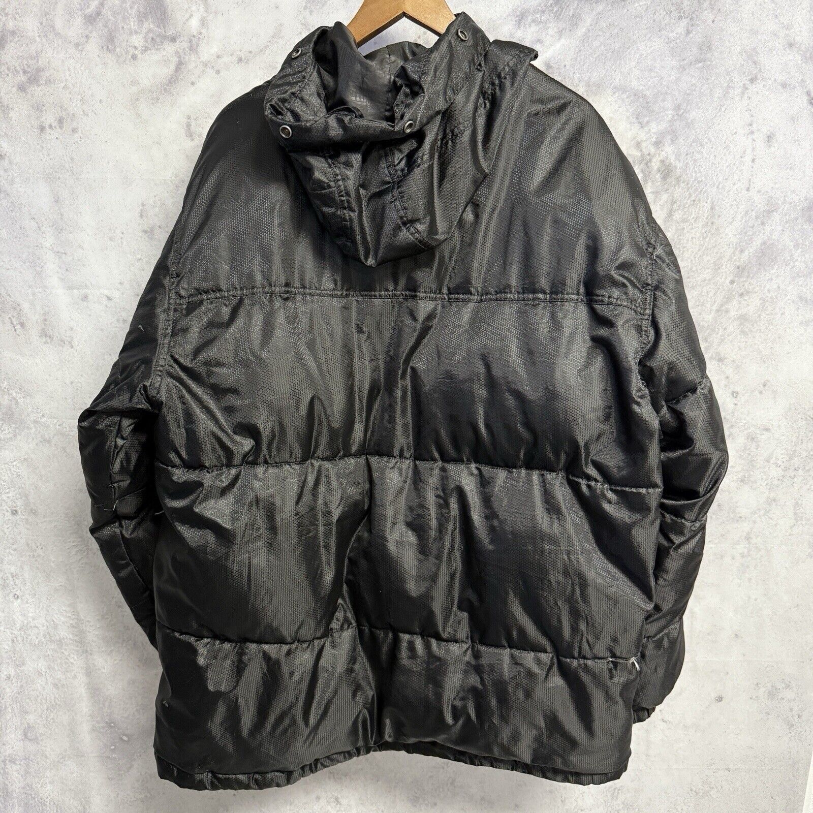 Southpole Vintage Y2K Southpole Puffer Jacket Mens 2XL Black Insulated Size US XXL / EU 58 / 5 - 2 Thumbnail