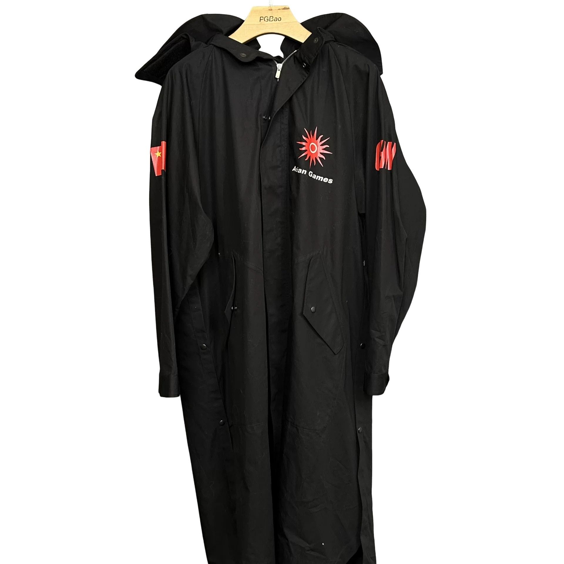 Sankuanz Sankuanz Asian Games Logo Hooded Parka Size M Size US M / EU 48-50 / 2 - 1 Thumbnail