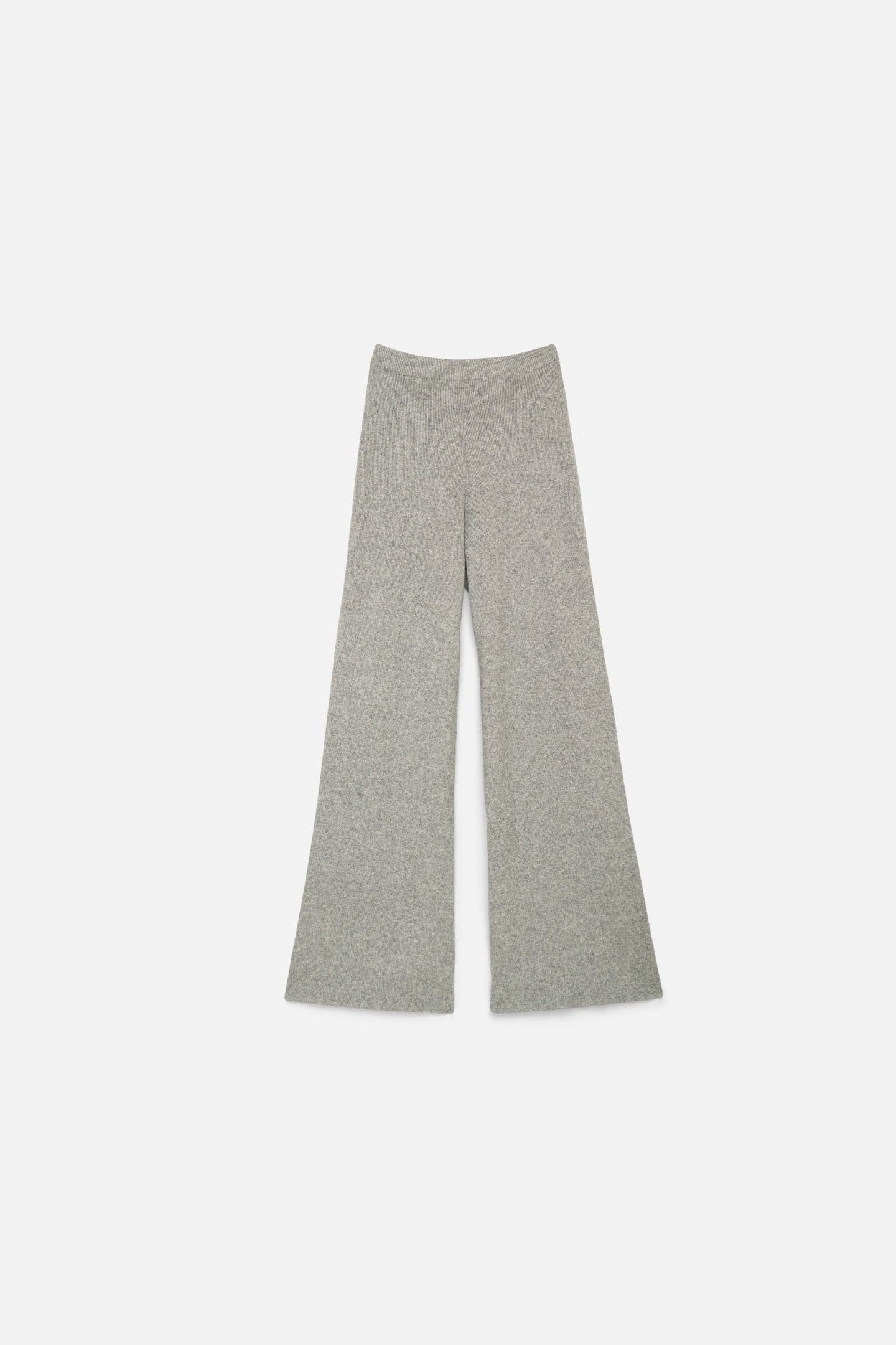 $895 The Elder Statesman Delicash Grey Flare Pant