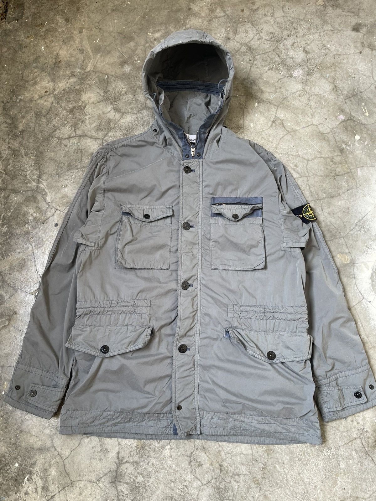 Stone Island Stone Island David Light-TC Multi Pocket Field Jacket Size US XL / EU 56 / 4 - 2 Thumbnail
