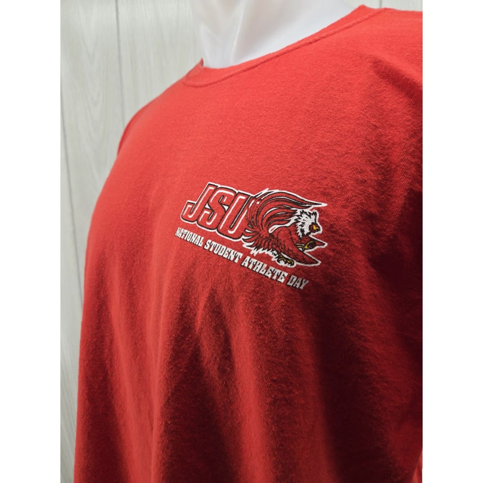 Gildan VINTAGE Jacksonville State JSU Gamecocks T-Shirt Red XL Mens Day Size US XL / EU 56 / 4 - 6 Thumbnail