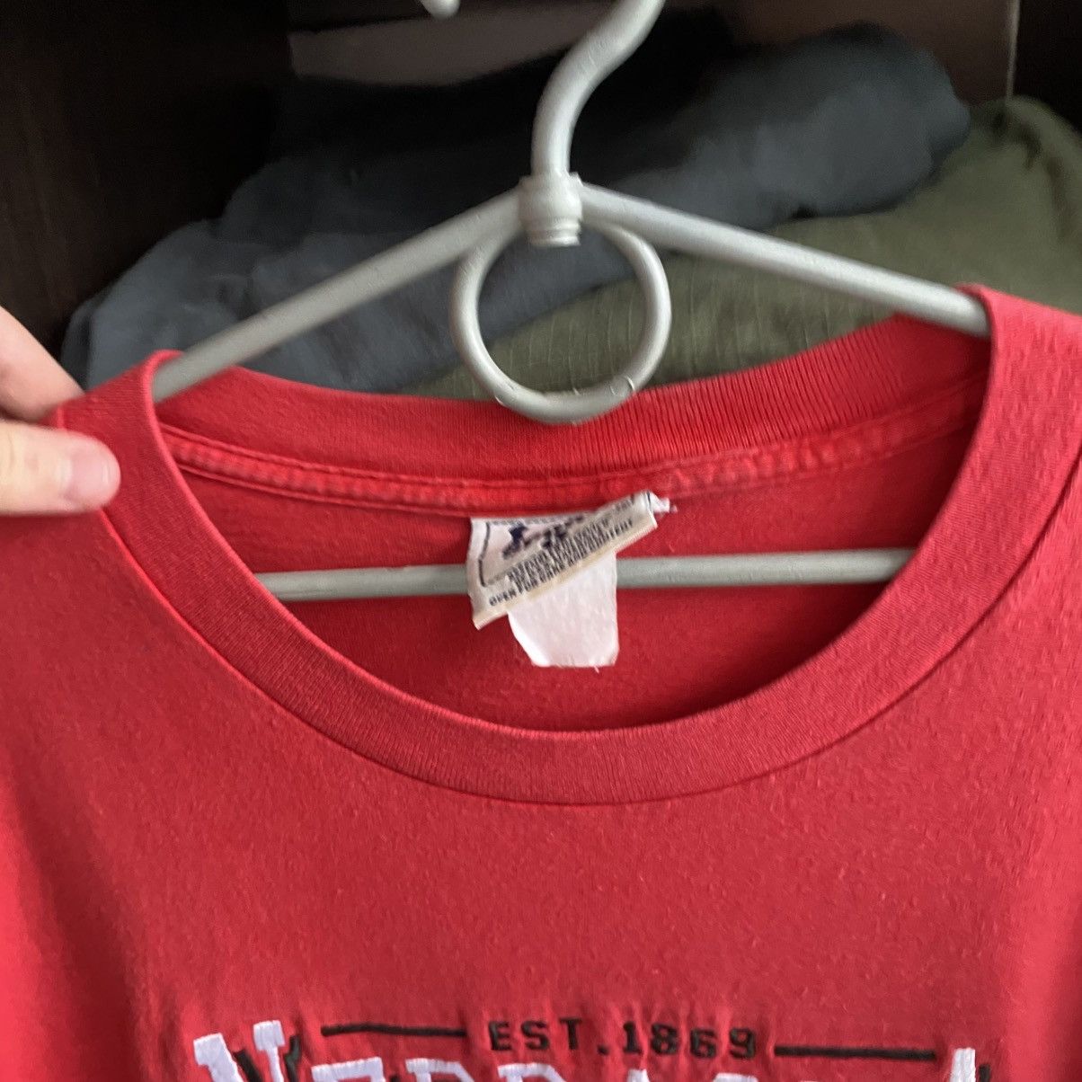 Lee Vintage Lee Sport Nebraska Huskers 90’s Faded tee Size US L / EU 52-54 / 3 - 5 Thumbnail