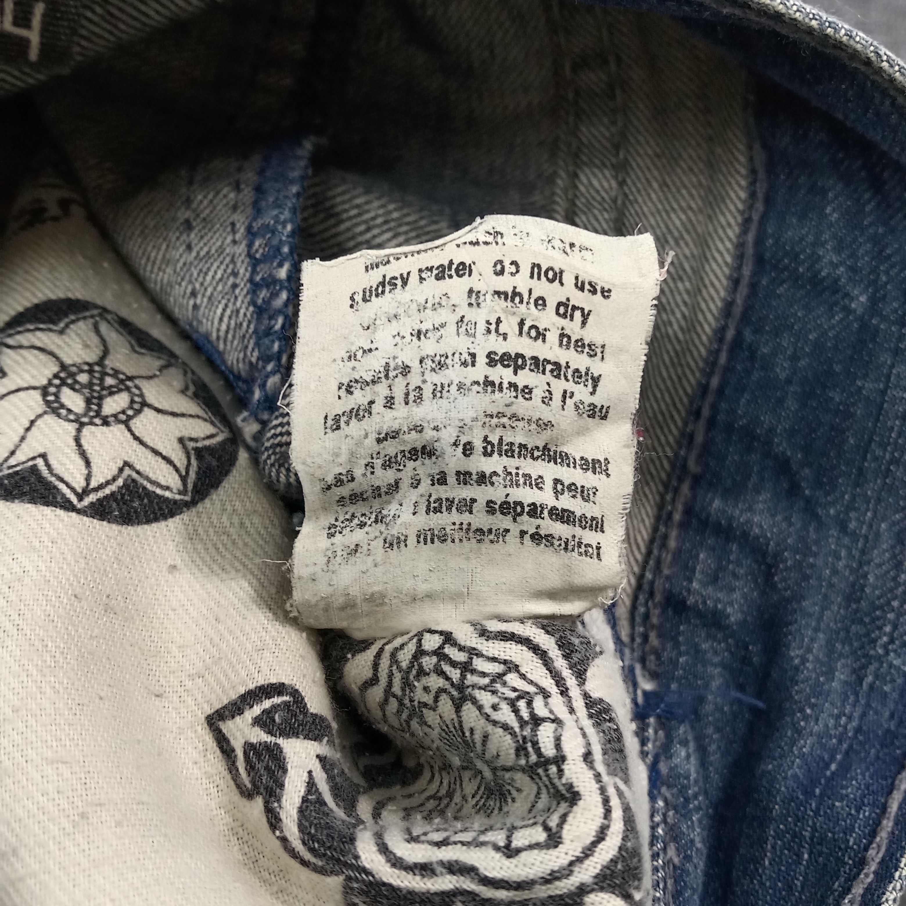 Stussy Stussy Authentic American Custom Logo Denim Jeans C265N5 Size US 34 / EU 50 - 17 Thumbnail