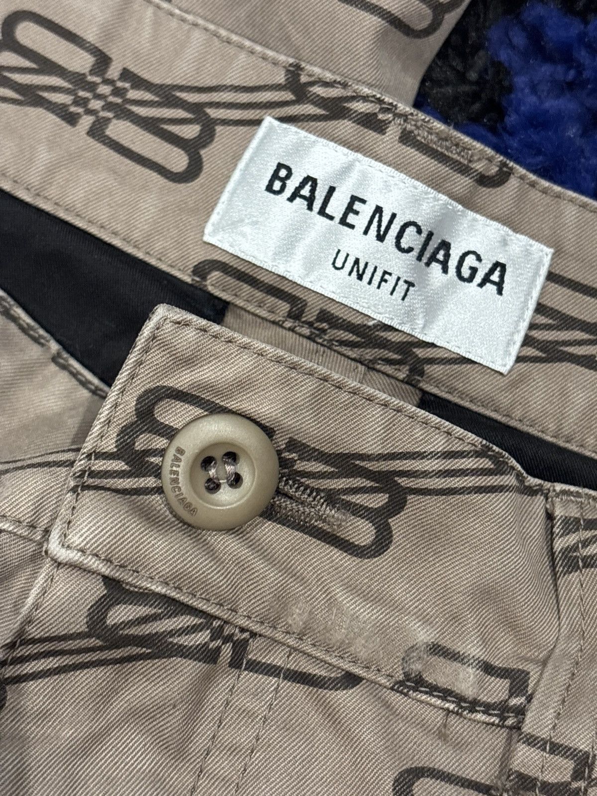 Balenciaga Balenciaga cargo pants monogram Size US 32 / EU 48 - 4 Thumbnail