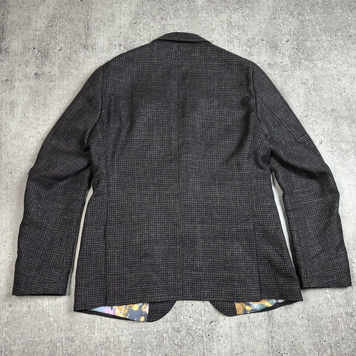 Savile Row Savile Row by Club of Gents Slim Fit Wool Linen Sport Blazer Size 50R - 22 Thumbnail