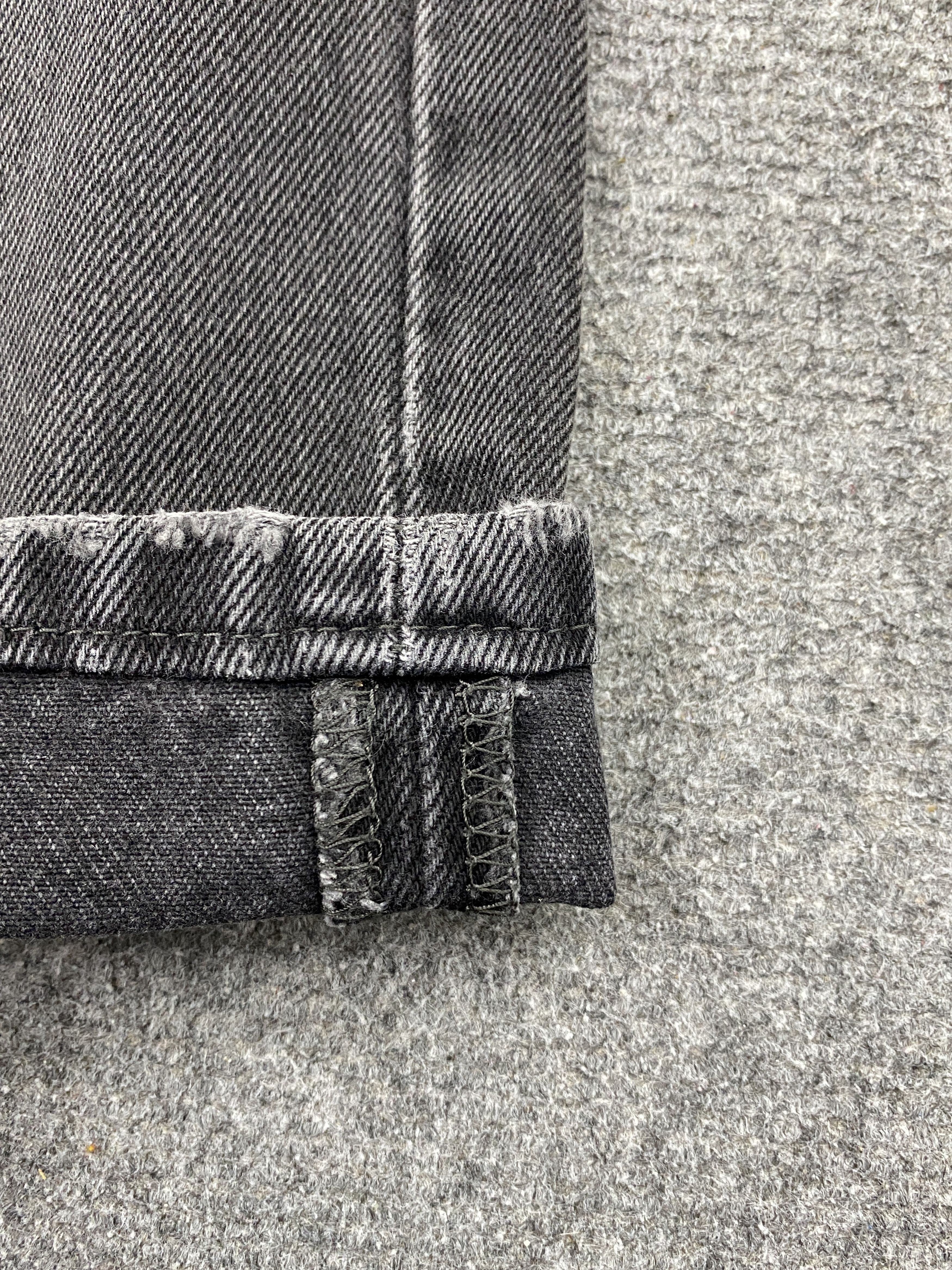 Levi's × Vintage Vintage Levis 505 Faded Black Denim Jeans Size US 32 / EU 48 - 9 Thumbnail
