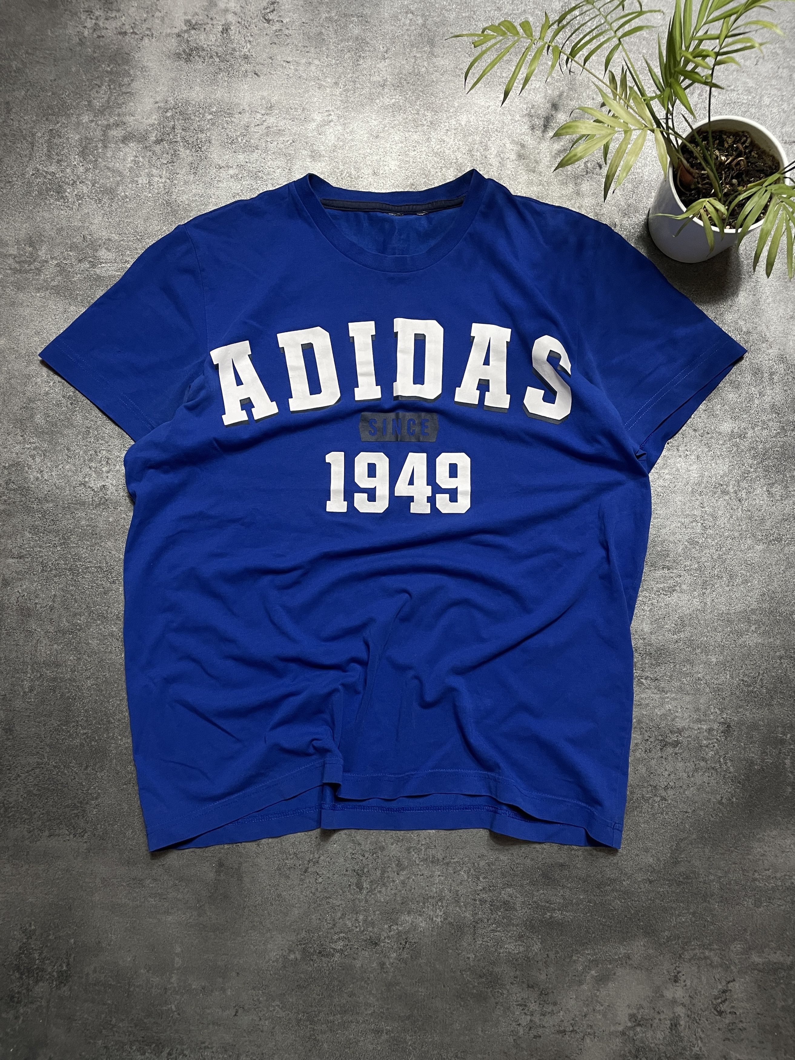 Adidas Adidas Spellout Vintage T-Shirt Streetwear Size US M / EU 48-50 / 2 - 1 Thumbnail