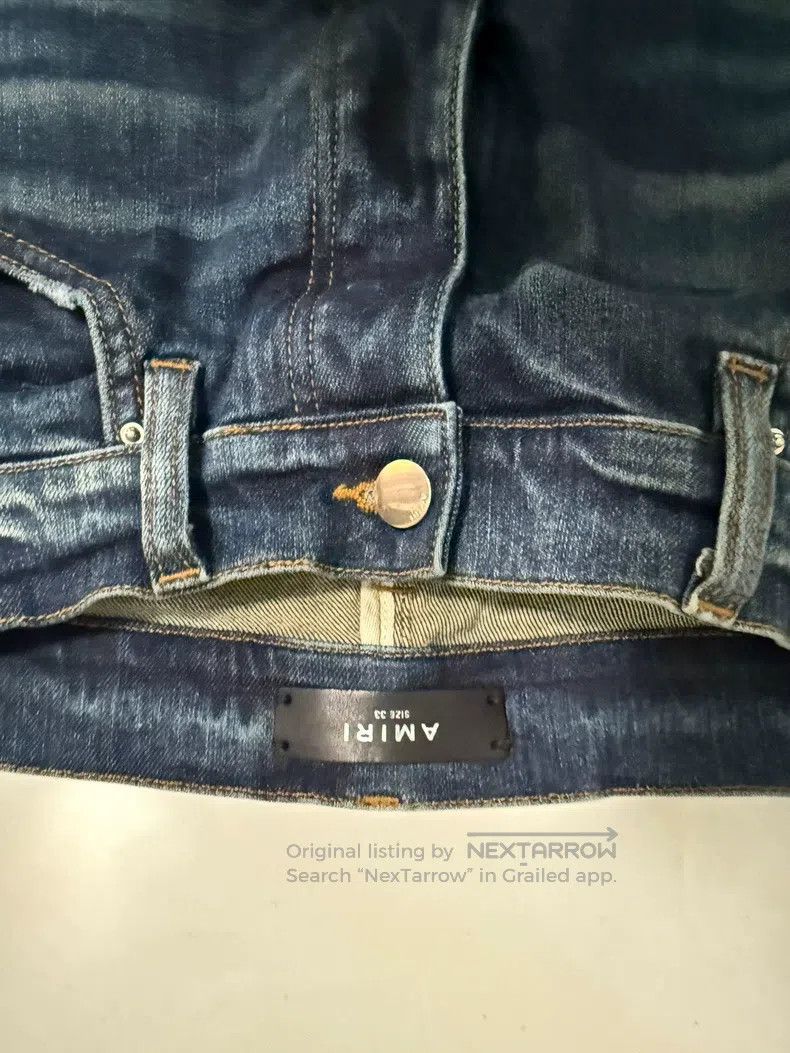 Amiri Amiri Size 33 Ocean blue washed jeans Size US 33 - 4 Thumbnail