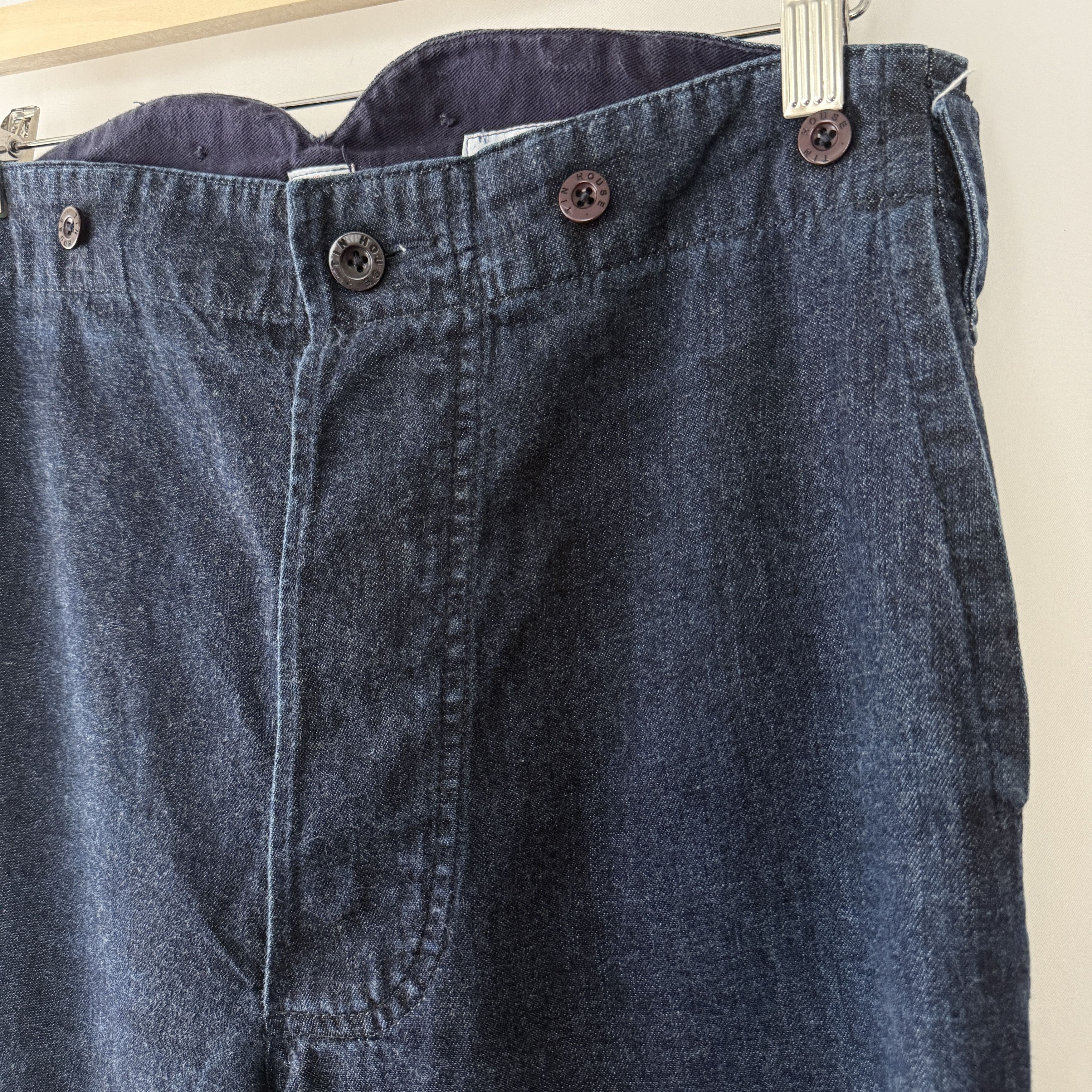 Other OLD TOWN TIN HOUSE Hand Made Denim Pants Size US 30 / EU 46 - 3 Thumbnail