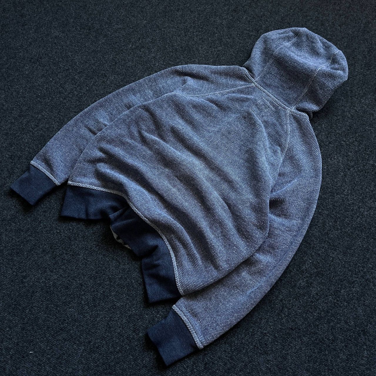 Urban Pipeline VTG Knit Zip Hoodie Piping Hot Size M Dark Blue Y2K 00s USA Size US M / EU 48-50 / 2 - 4 Thumbnail