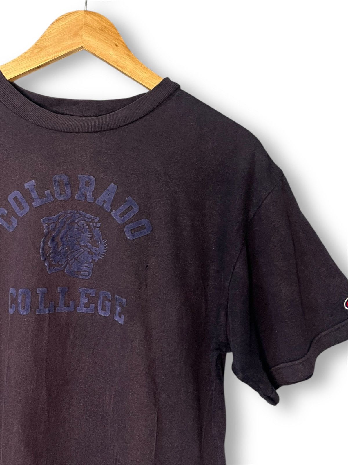 Champion Champion Blue Short Sleeve Tee Size US L / EU 52-54 / 3 - 3 Thumbnail