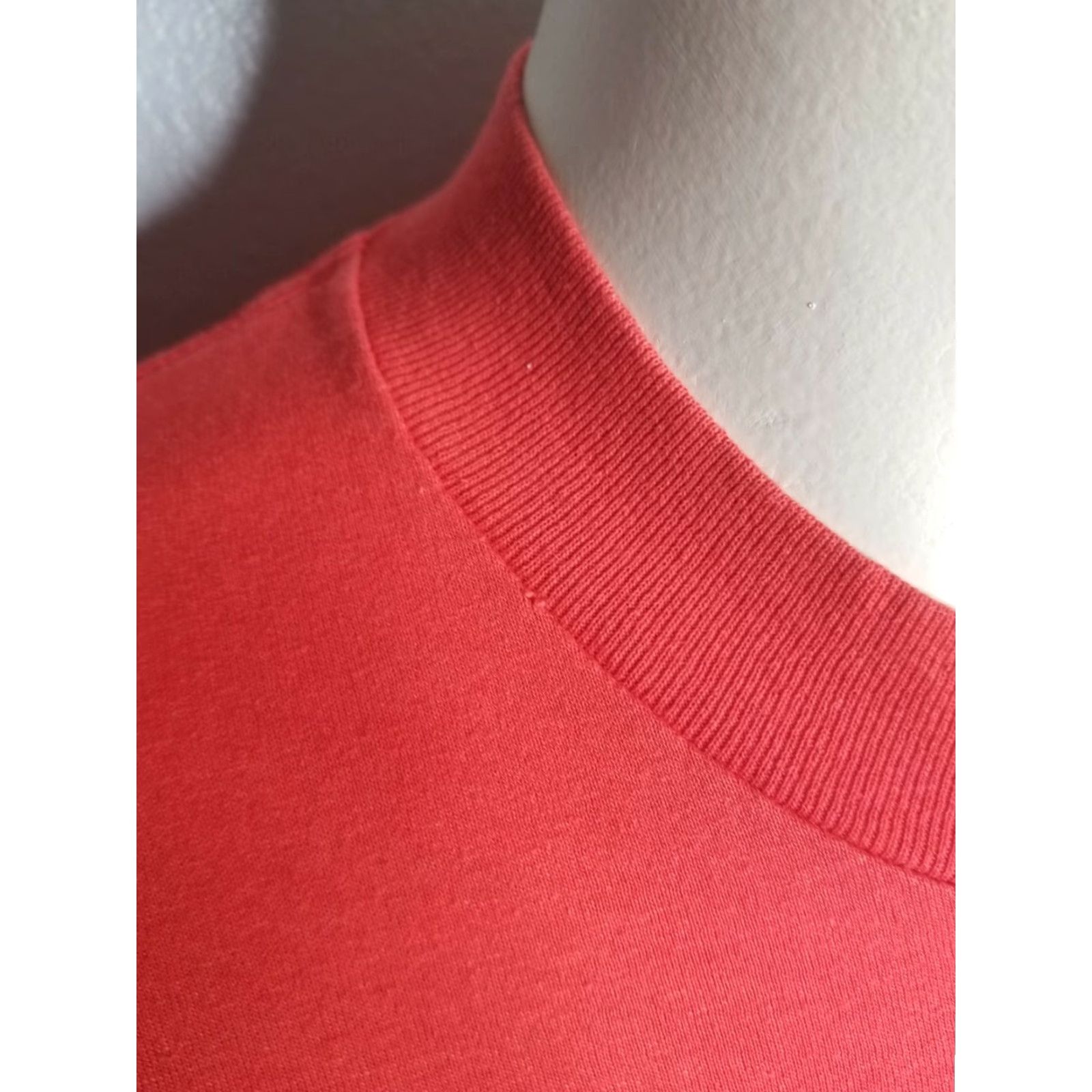 TEE JAYS VINTAGE Tee Jays New York Statue Of Liberty Single Stitch Red T Shirt M Mens USA 80s Size US M / EU 48-50 / 2 - 4 Thumbnail