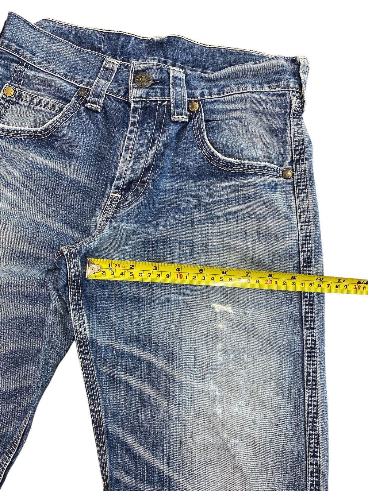 Levi's Levi’s Faded Blue Wash Ripped Style Loose Jeans Size US 29 - 10 Thumbnail