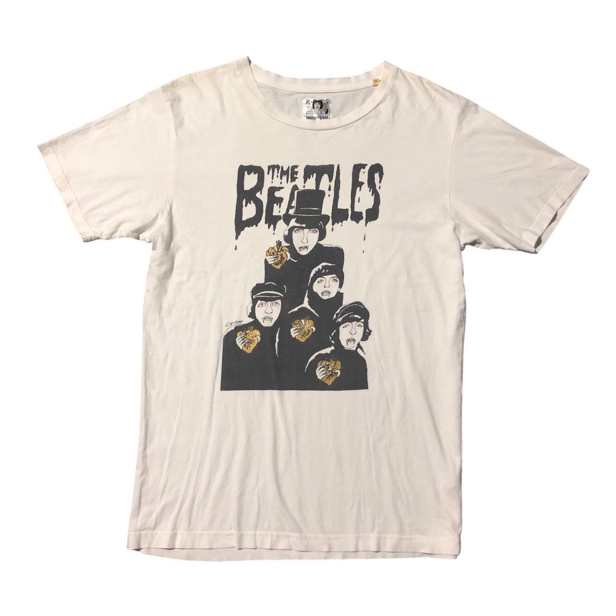 TheBeatlesTシャツTadanori Yokoo & Bohemians Band Tees × Japanese Brand The Beatles Tadanori Yokoo and