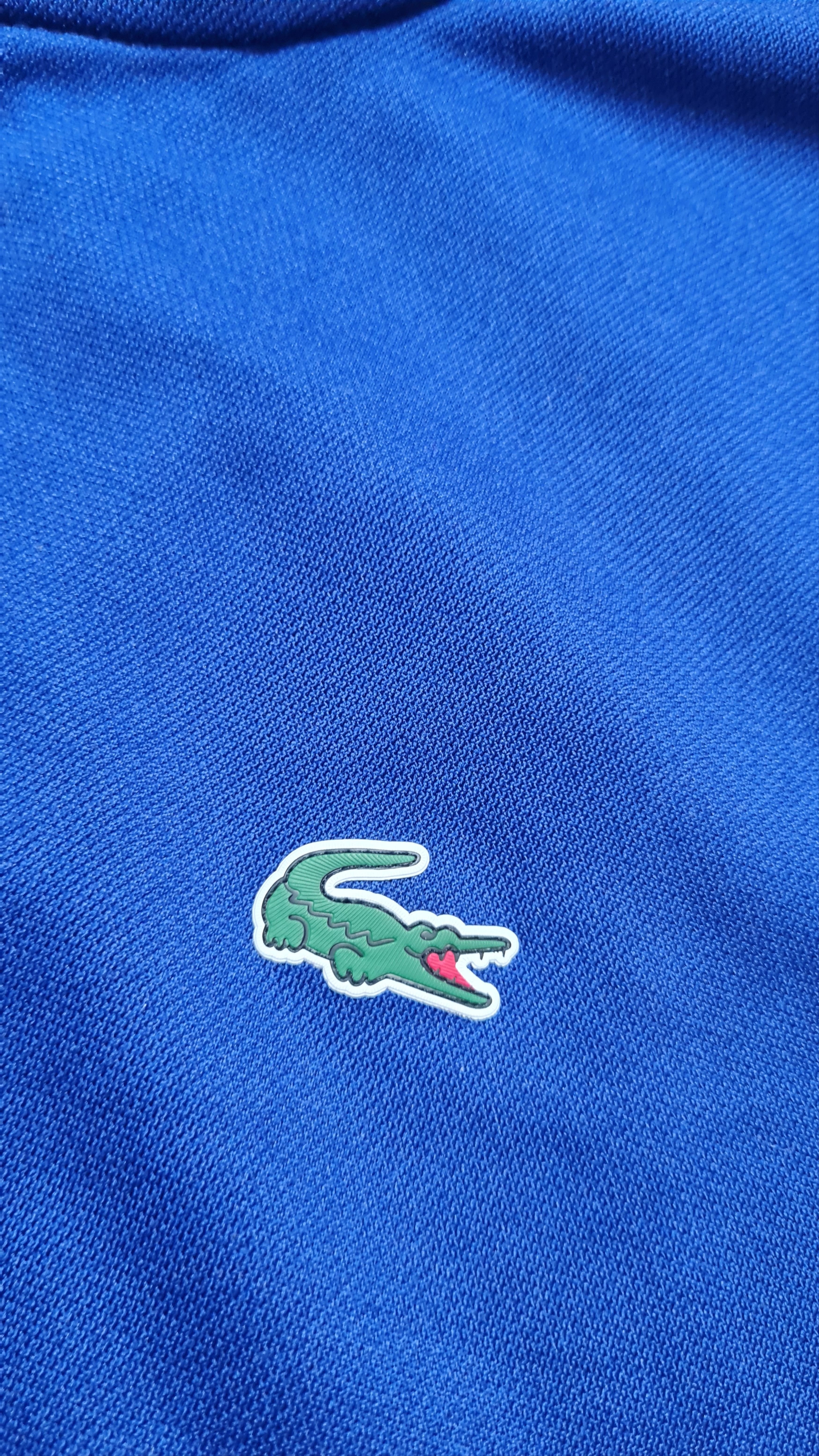 Lacoste Vintage sweatshirt LACOSTE Mens Track Jacket Blue Size US XXL / EU 58 / 5 - 12 Thumbnail