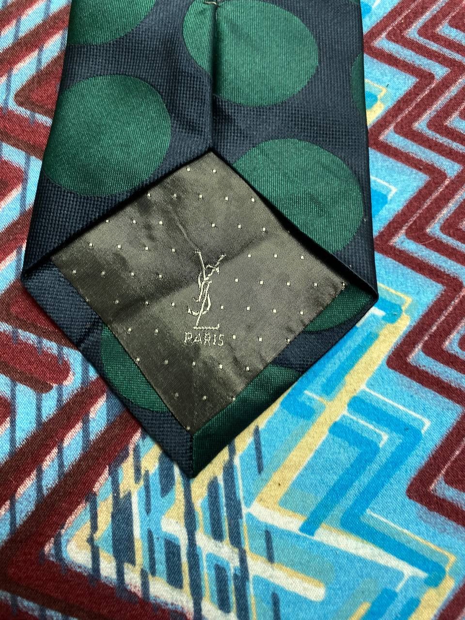 Yves Saint Laurent Tie Vintage Yves Saint Laurent One size luxury Y2K Size ONE SIZE - 6 Thumbnail